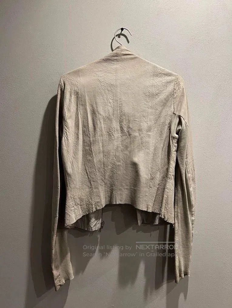 Rick Owens Rick Owens Foamed lambskin ladies' coat. Size XXS / US 00 / IT 34 - 2 Thumbnail