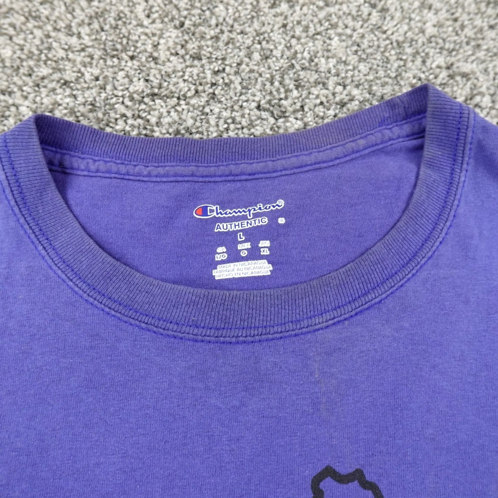 Champion Champion Kentucky Wildcats Shirt Mens Large Blue White NCAA SEC Basketball Nike? Size US L / EU 52-54 / 3 - 5 Thumbnail