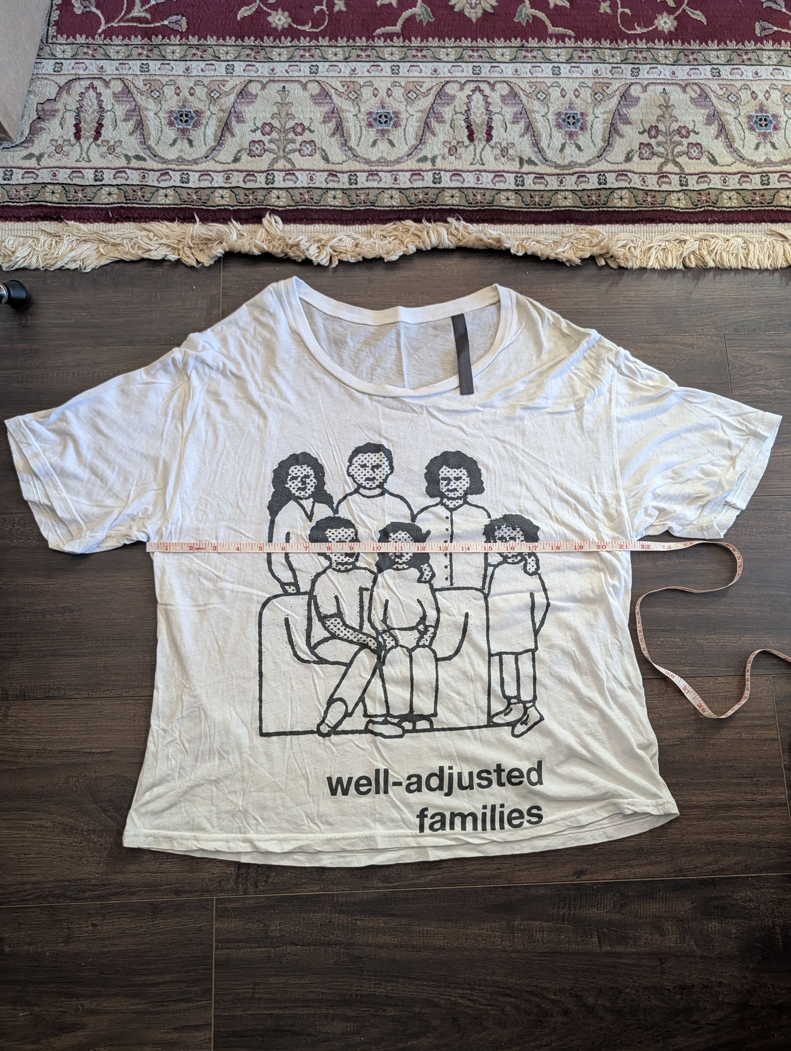Enfants Riches Deprimes 1-OF-1 EARLY Well Adjusted Families graphic thin t-shirt Size US M / EU 48-50 / 2 - 12 Thumbnail