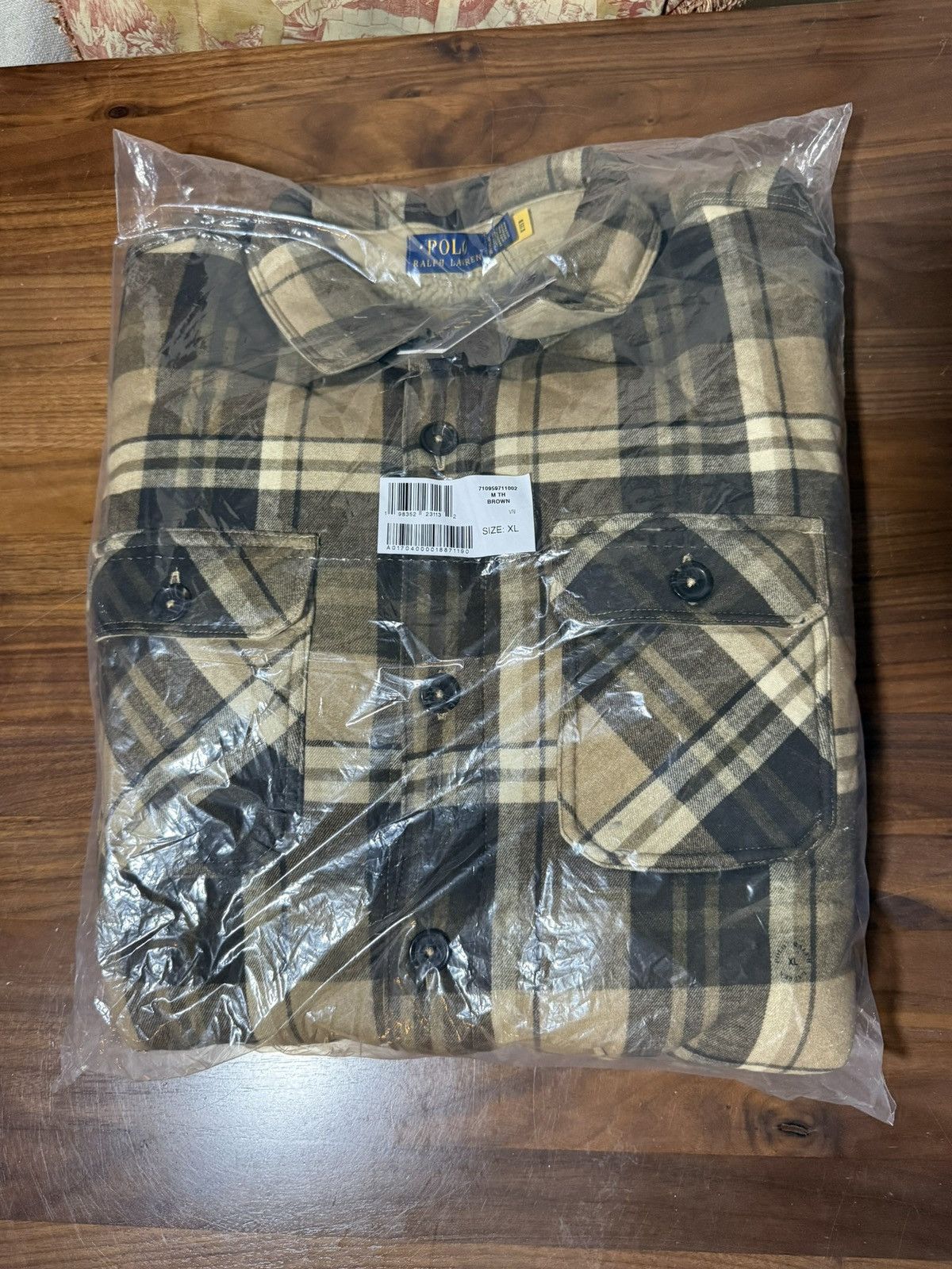 Polo Ralph Lauren Polo Ralph Lauren Plaid Fleece Shirt Jacket Men’s Size XL Size US XL / EU 56 / 4 - 5 Thumbnail