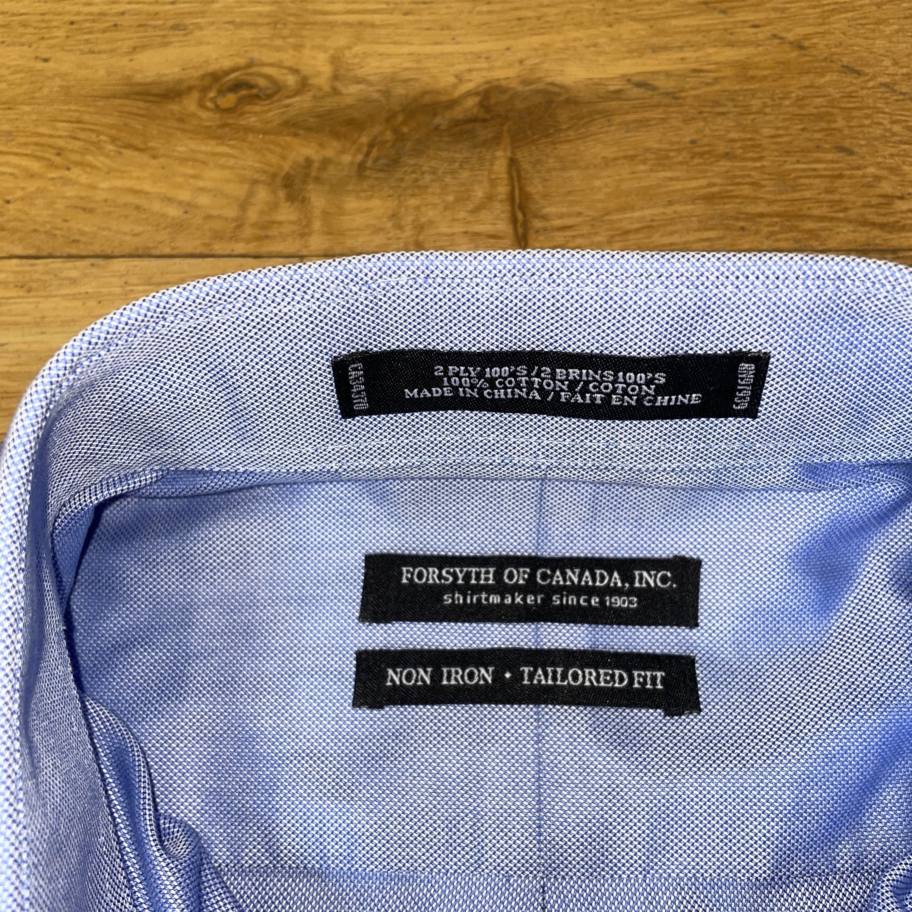 Other Forsyth Of Canada Men's Elegant Fashion Shirt Size L Size US L / EU 52-54 / 3 - 2 Thumbnail