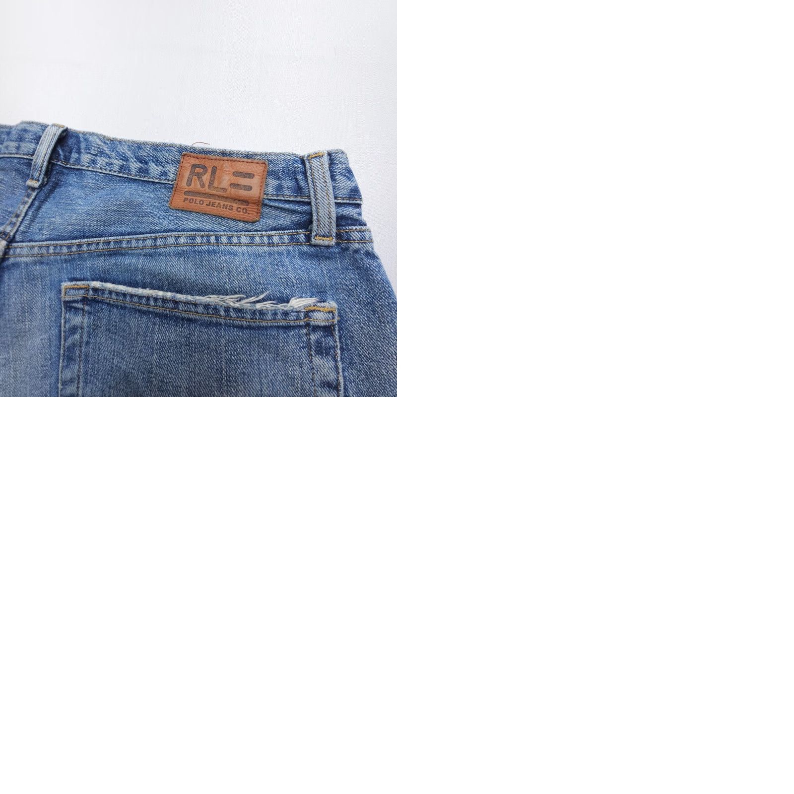 Polo Ralph Lauren Vtg Polo Ralph Lauren Jeans RL Woodrow Straight Jeans Mens 36 x 34 Denim Blue 5-Pocket Regular Waist 36 Inseam 33 Rigid Vintage, Logo, American Theme Size US M / EU 48-50 / 2 - 9 Thumbnail