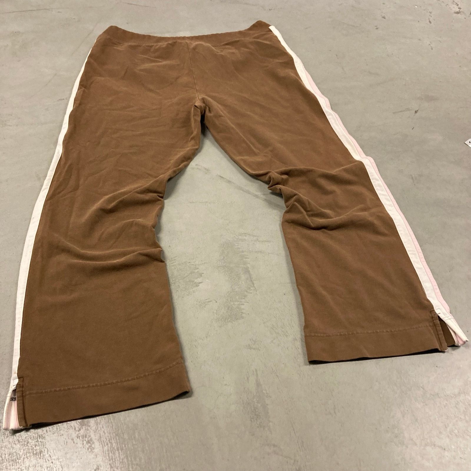 Foot Locker Low rise striped foot locker flared sweatpants 36x29 Size 36" / US 14 / IT 50 - 2 Thumbnail