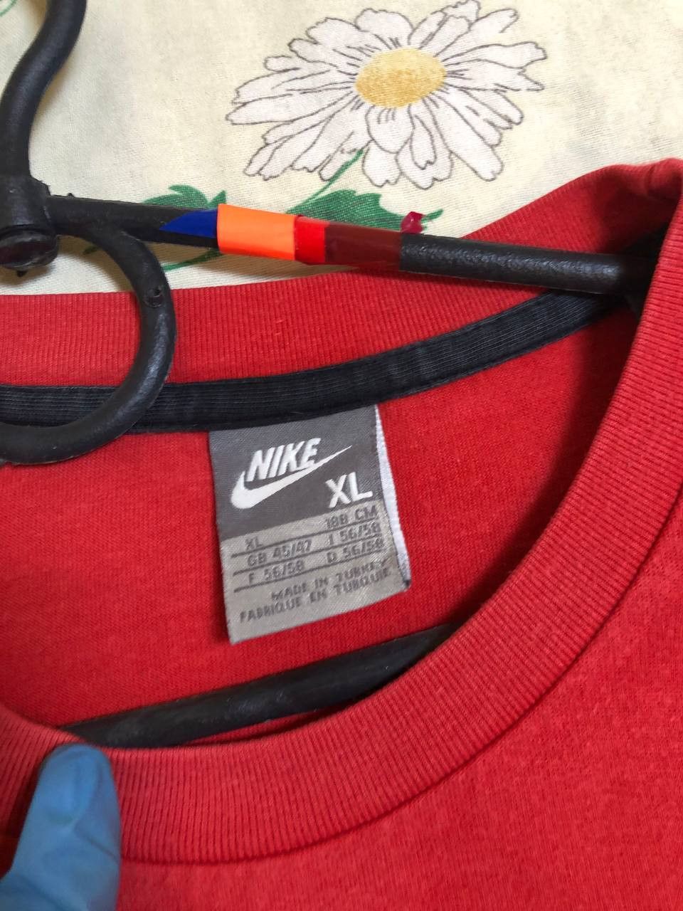 Nike Vintage Manchester Nike Centre Logo Mini Swoosh Men’s Size US XL / EU 56 / 4 - 5 Thumbnail