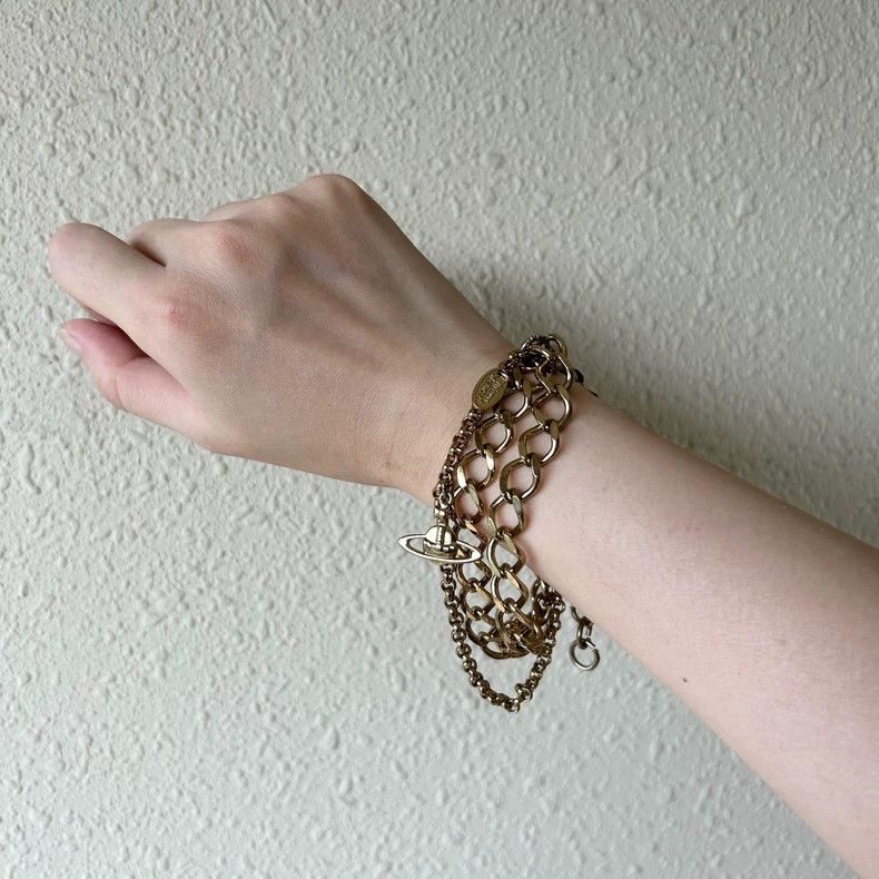 Vivienne Westwood Vivienne Westwood Let It Rock: Vintage Earthly Chain Brace Size ONE SIZE - 5 Thumbnail