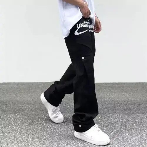 Japanese Brand Front Print Streetwear Denim Jeans Size US 30 / EU 46 - 3 Thumbnail