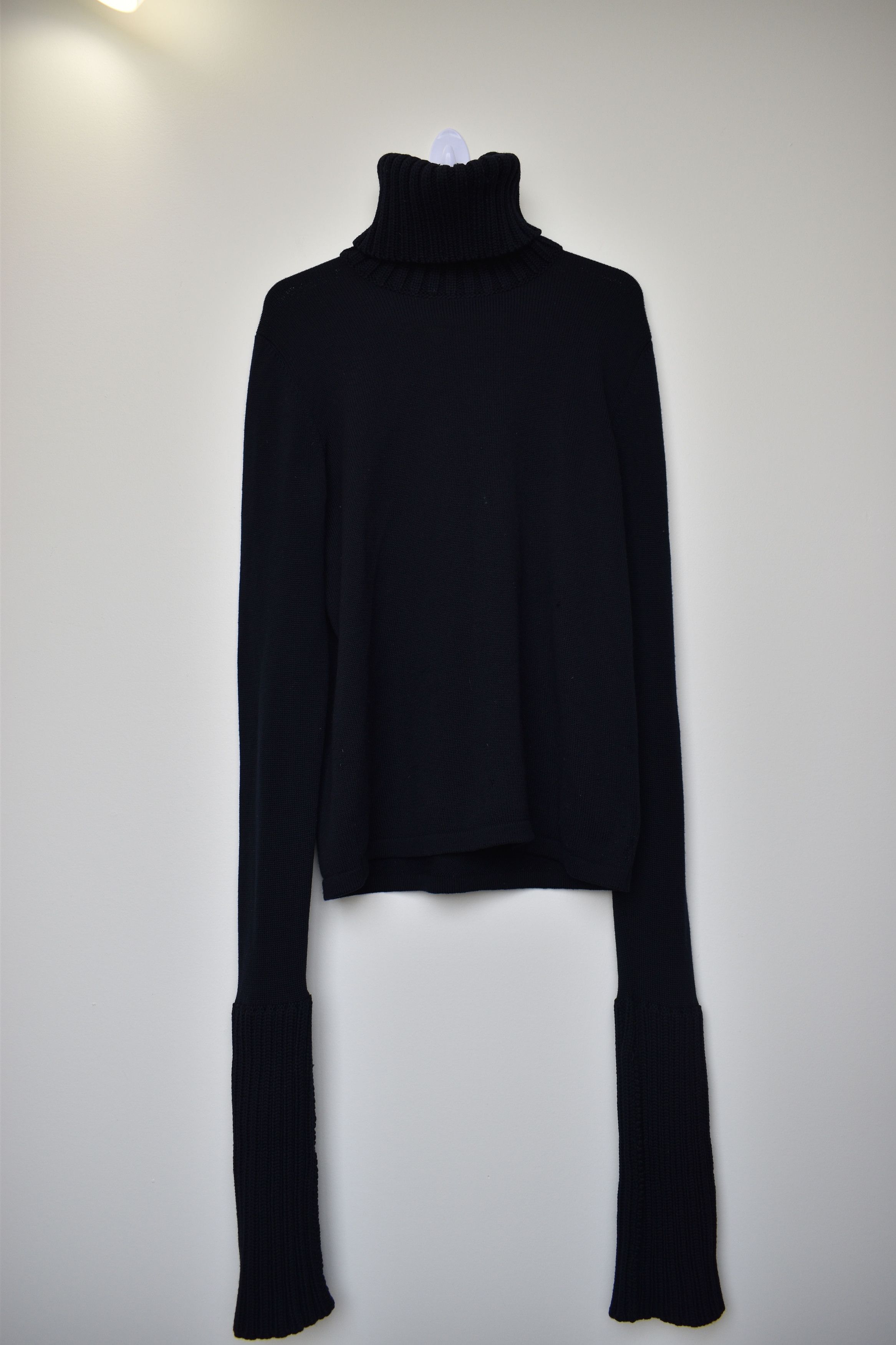 AW 90's (98?) Yohji Yamamoto Bell Sleeve Wool Turtleneck
