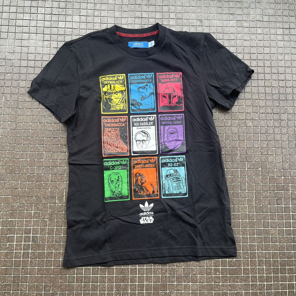 Adidas × Star Wars adidas Originals Star Wars Tee Size US S / EU 44-46 / 1 - 1 Thumbnail