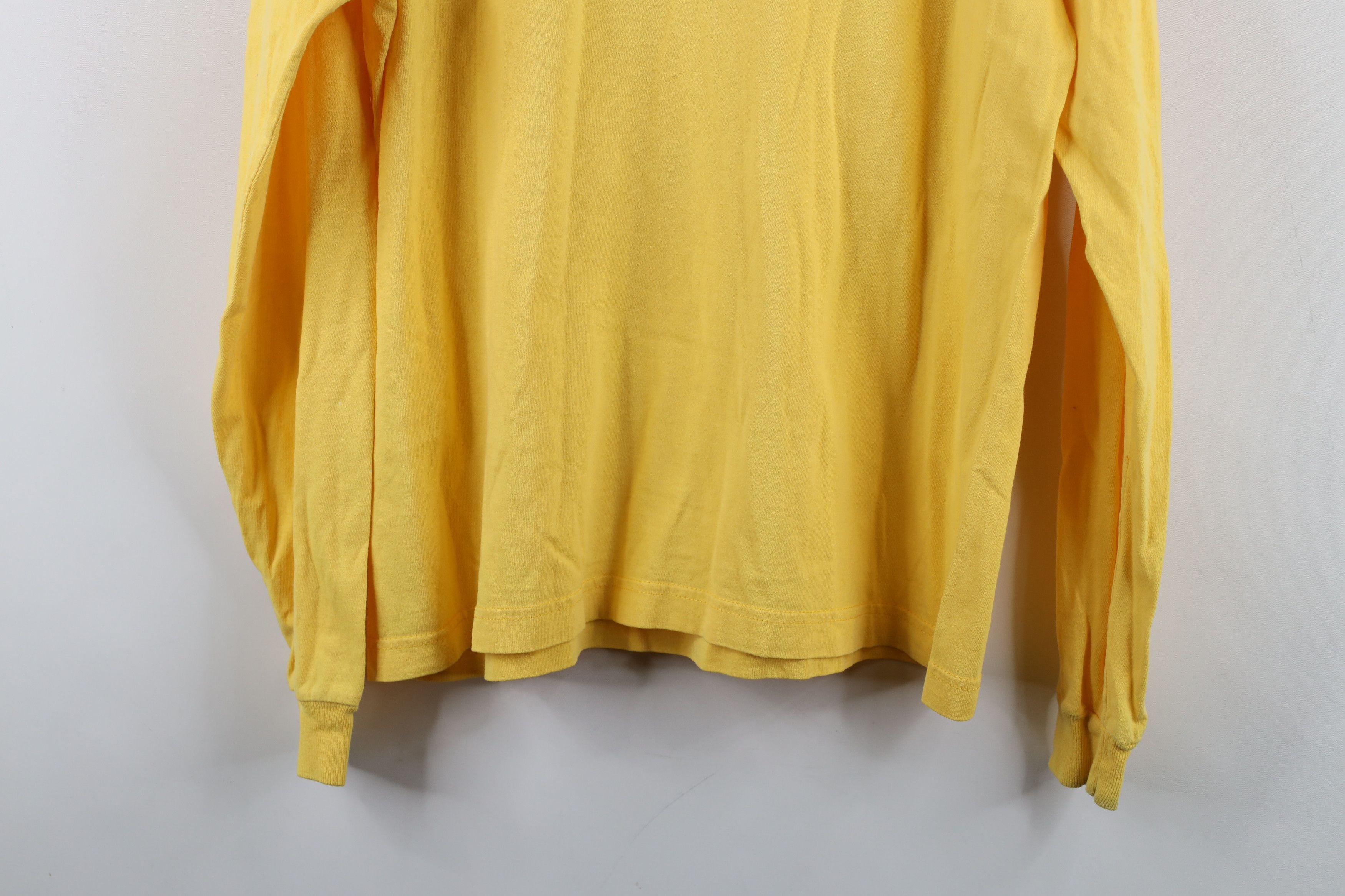 Starter Vintage 90s Starter Spell Out Long Sleeve T-Shirt Yellow Size US XS / EU 42 / 0 - 14 Thumbnail