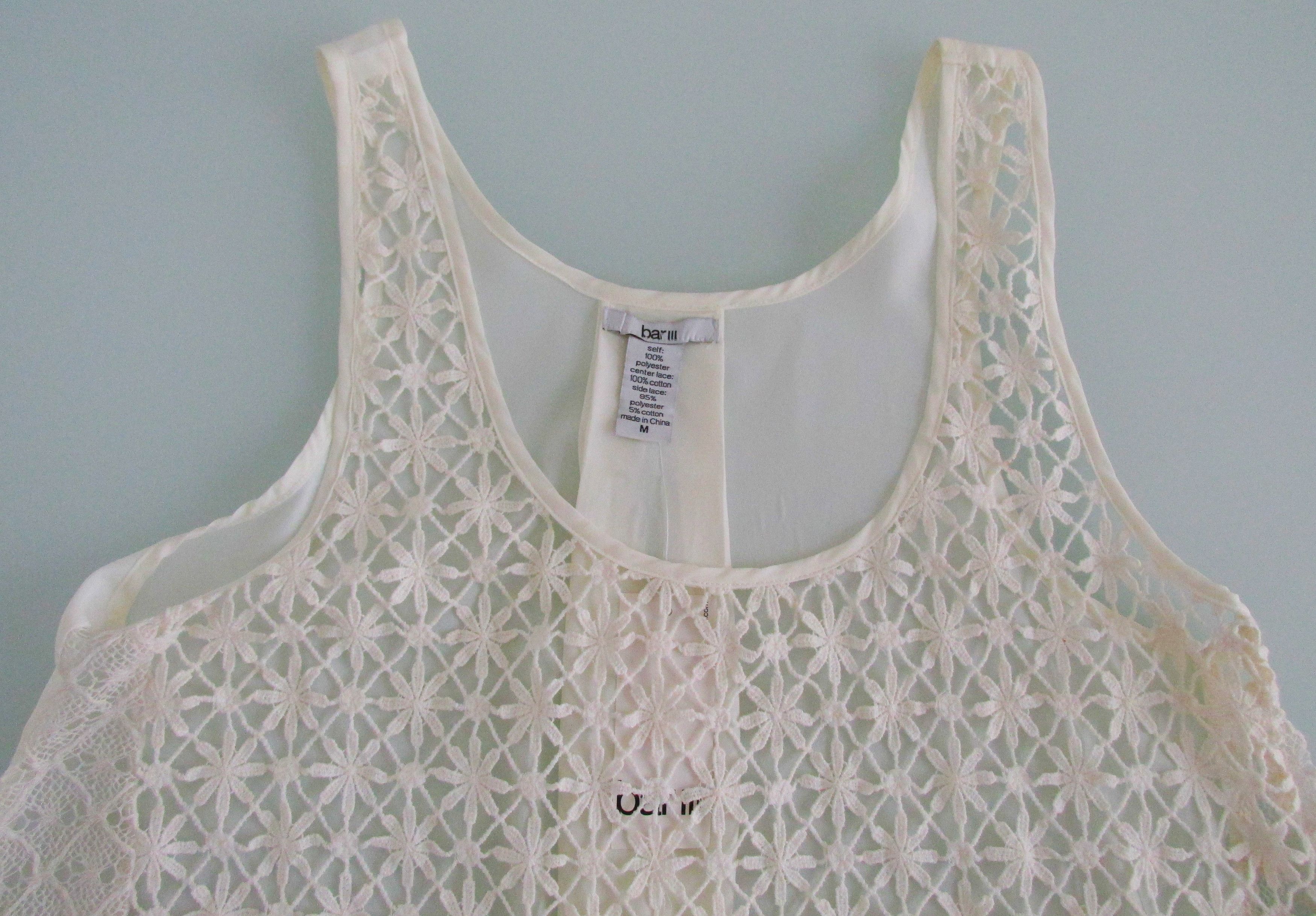 Bar III Lush (NWT) Women's Tank Top Size Medium Size M / US 6-8 / IT 42-44 - 4 Thumbnail