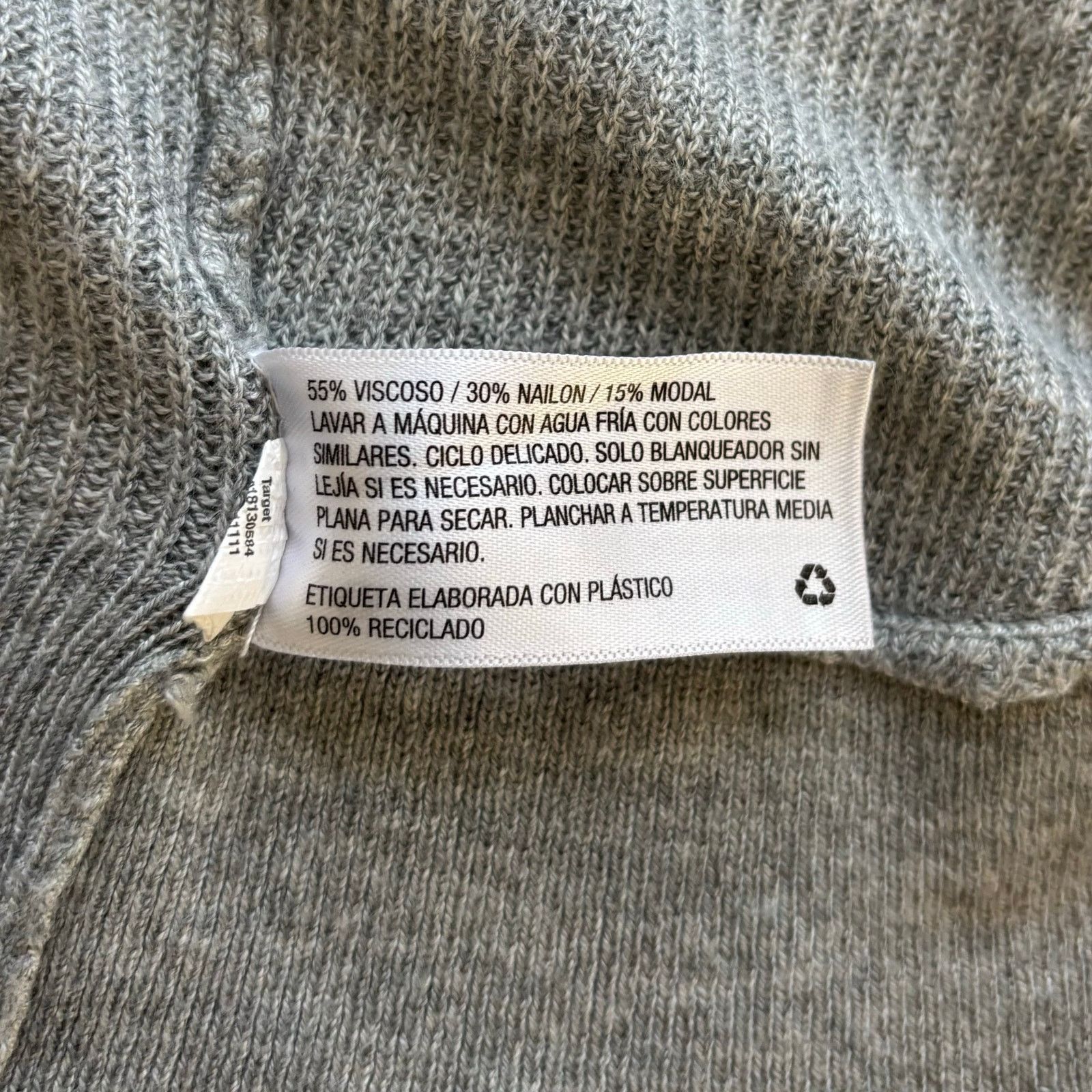 Other A New Day Gray Open Front Cardigan Soft Lightweight Sweater Size S / US 4 / IT 40 - 7 Thumbnail