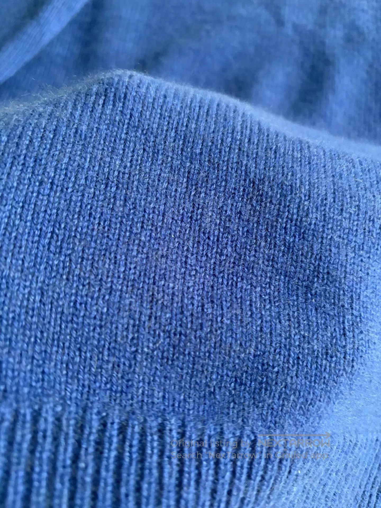 Auralee Blue Long Sleeve Sweater Size L. Size US L / EU 52-54 / 3 - 3 Thumbnail