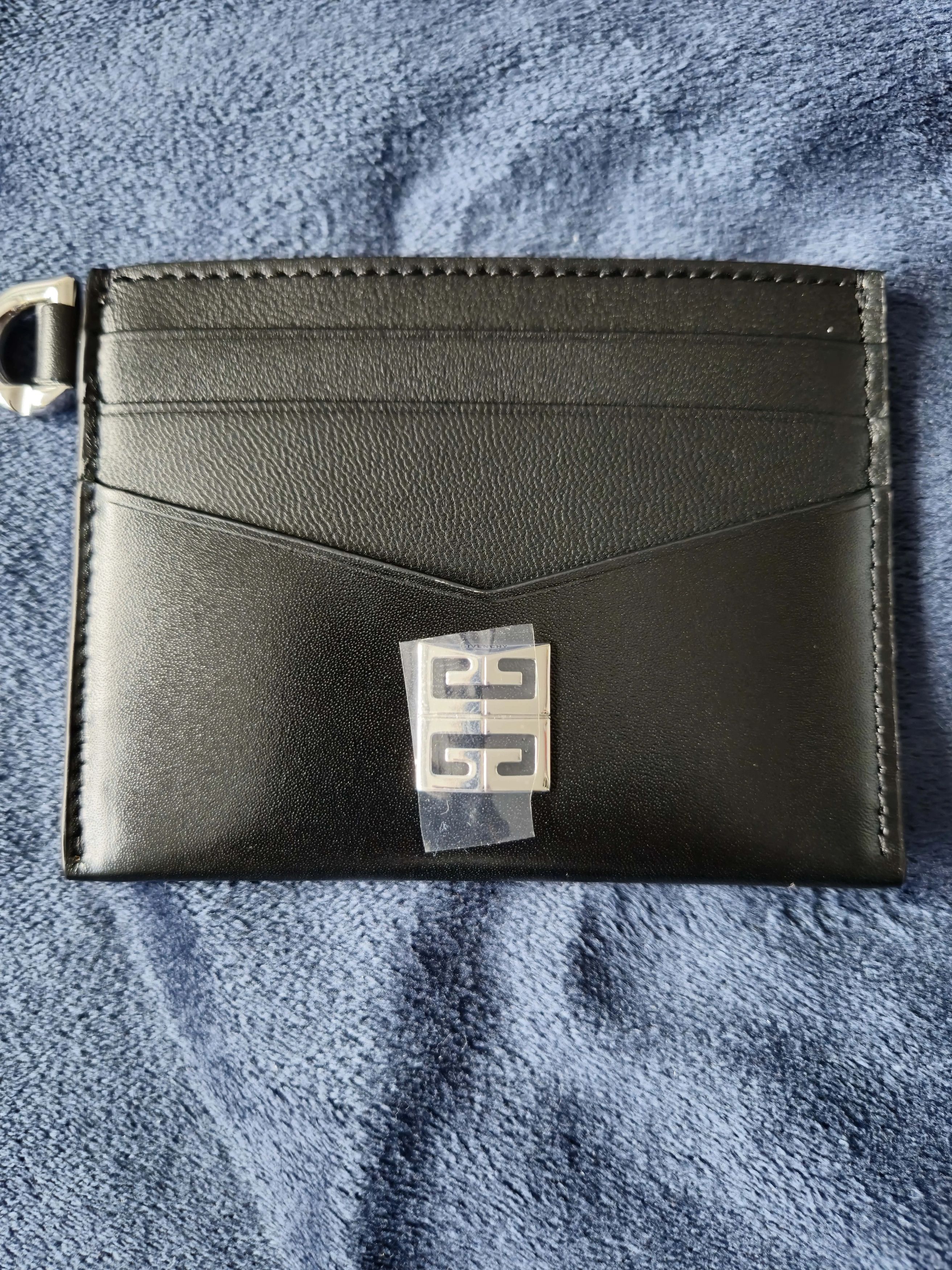 image of Givenchy Porte-Cartes 4G En Cuir Box in Black, Men's