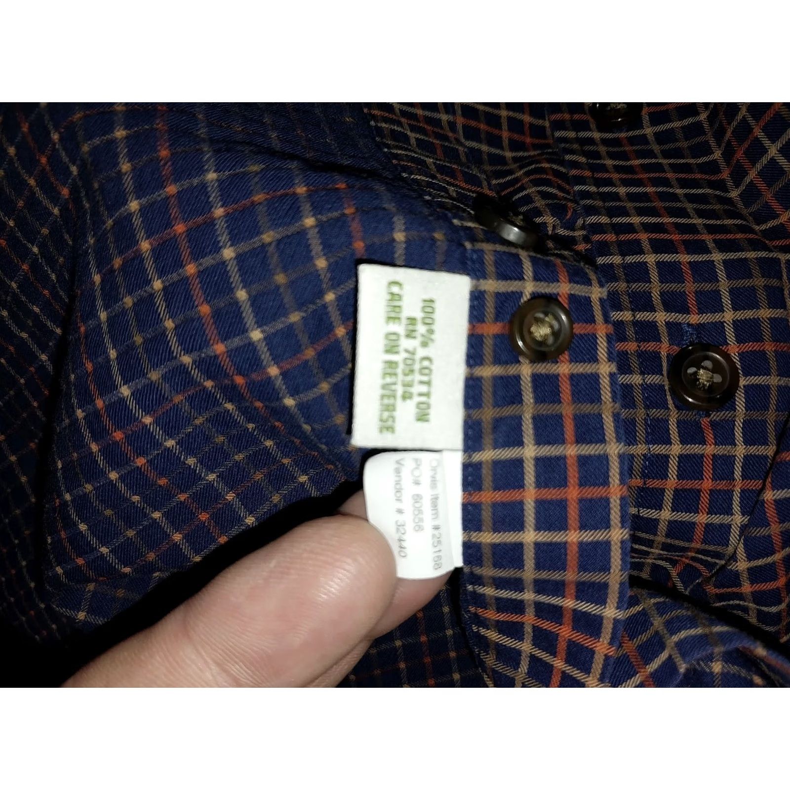 Orvis Orvis Men’s Medium Long Sleeve Button-Down Shirt Size US M / EU 48-50 / 2 - 6 Thumbnail