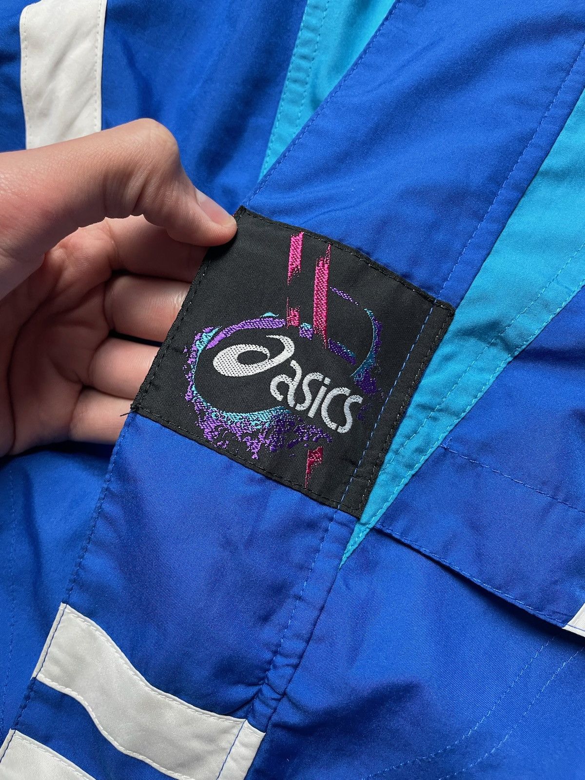 Asics Asics vintage track jacket size XL rare Size US XL / EU 56 / 4 - 6 Thumbnail