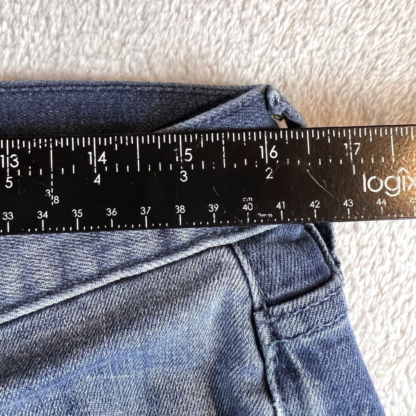 Banana Republic Banana Republic Travel Jean Slim Fit Mens 32x32 Blue Stretch 5-Pocket Jeans Size US 32 / EU 48 - 6 Thumbnail