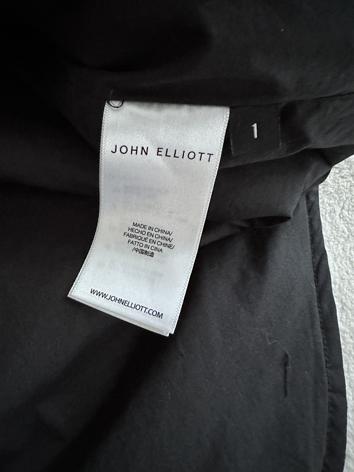 John Elliott John Elliott Scout Overshirt Black Size US S / EU 44-46 / 1 - 5 Thumbnail