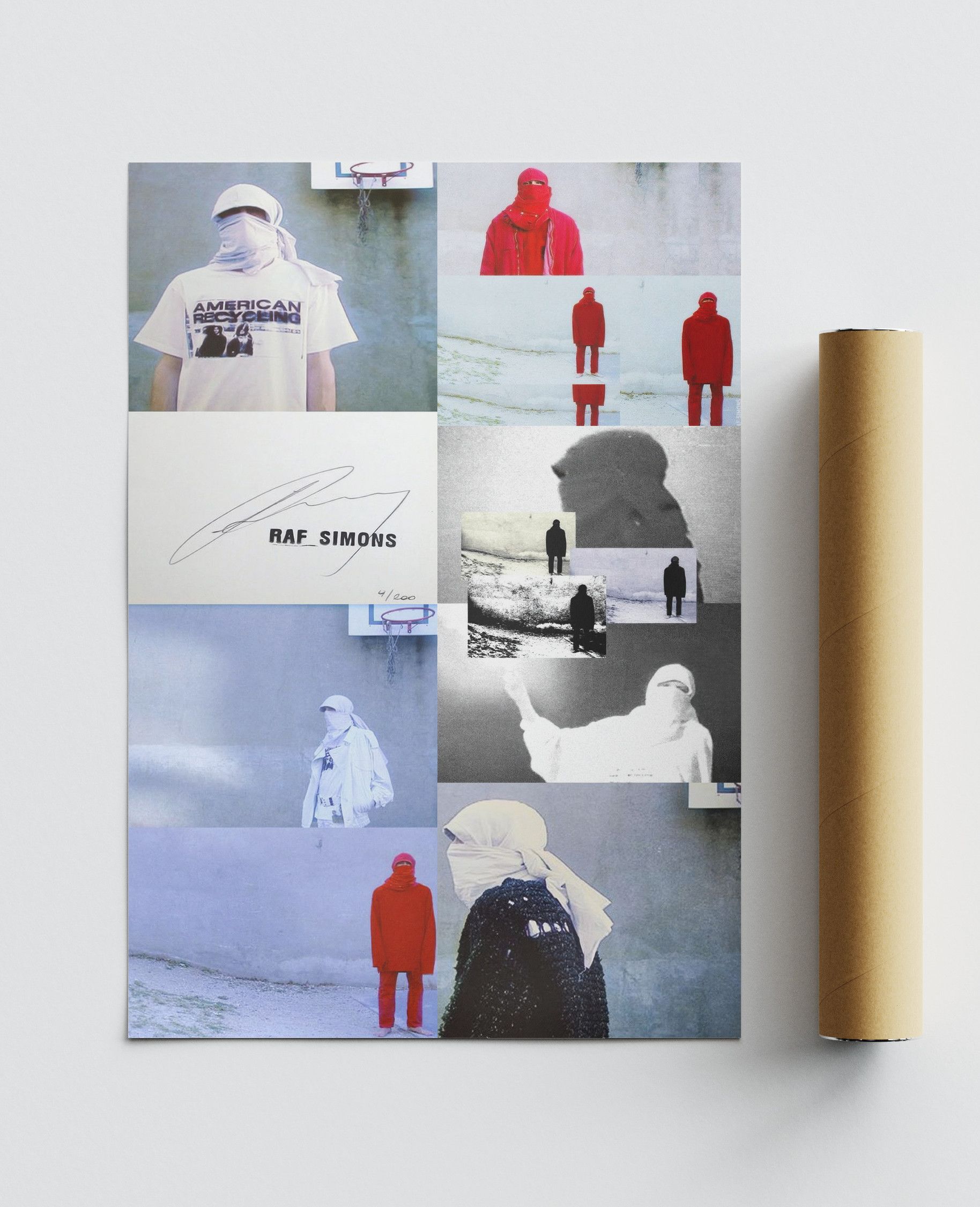 Raf Simons Raf Simons Poster Gift Vintage Archive Art Book Logo Size ONE SIZE - 4 Thumbnail