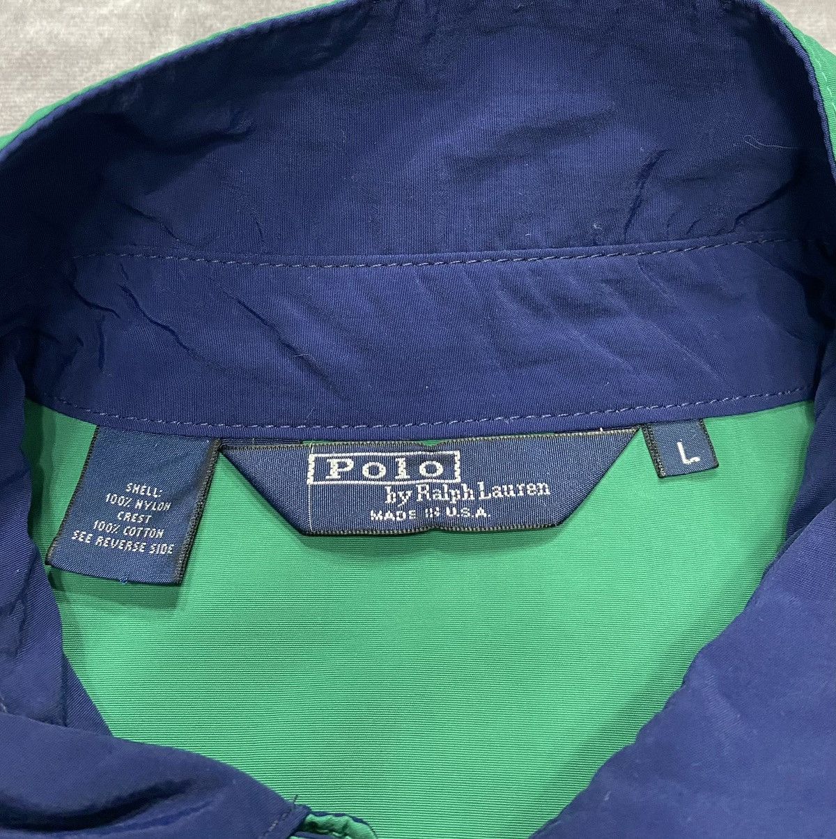 Ralph Lauren 90’s Vintage Polo Ralph Lauren Polo Golf Shell Jacket Size US L / EU 52-54 / 3 - 3 Thumbnail