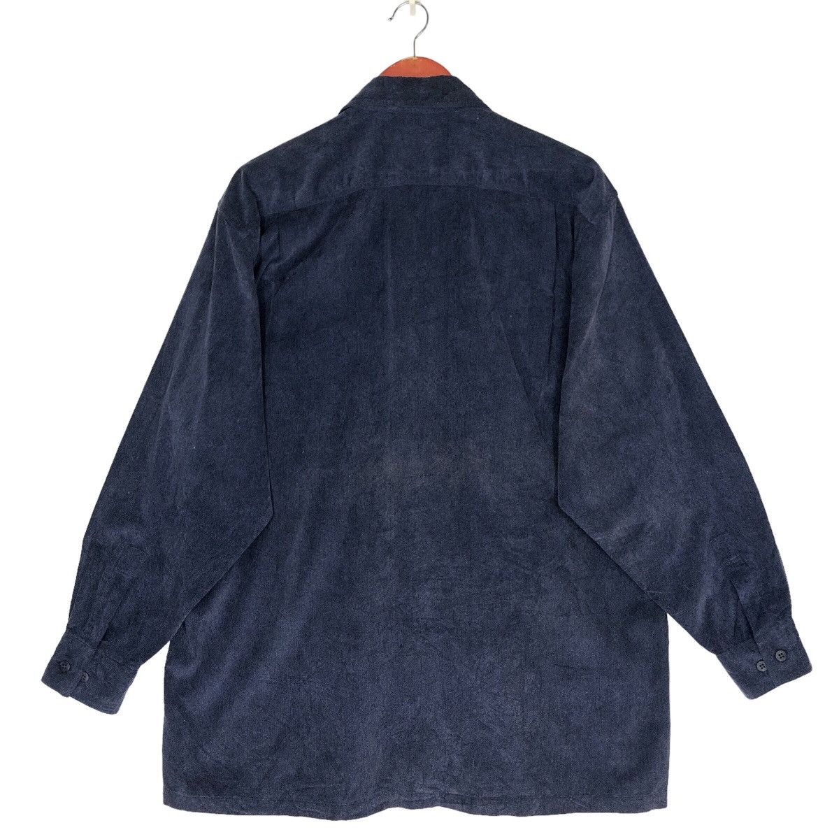 Christian Dior Monsieur Christian Dior Corduroy Shirt Long Sleeve Size US L / EU 52-54 / 3 - 2 Thumbnail