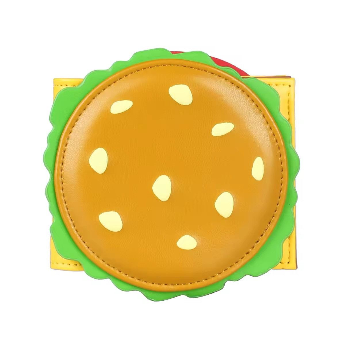 Japanese Brand × Toy Machine Kawaii Burger Shaped Wallet Size ONE SIZE - 4 Thumbnail
