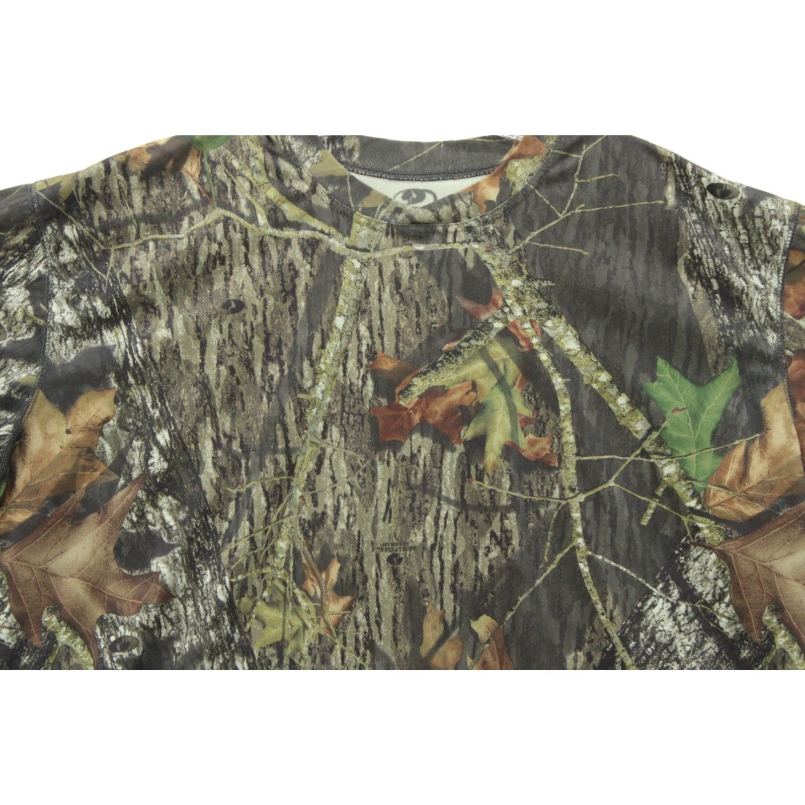 Vintage VINTAGE not applicable; Mossy Oak Break Up Camo Shirt Mens 2XL Woodland Green Longsleeve Pullover V Neck Size US XXL / EU 58 / 5 - 2 Thumbnail