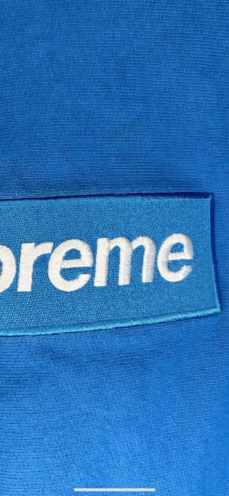 Supreme Box Logo Crewneck Bright Royal RARE