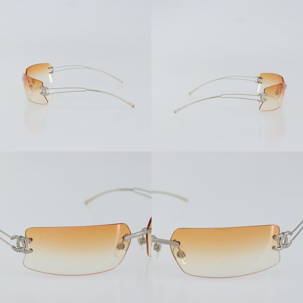 Chanel Chanel Coco Mark Sunglasses Size ONE SIZE - 3 Thumbnail