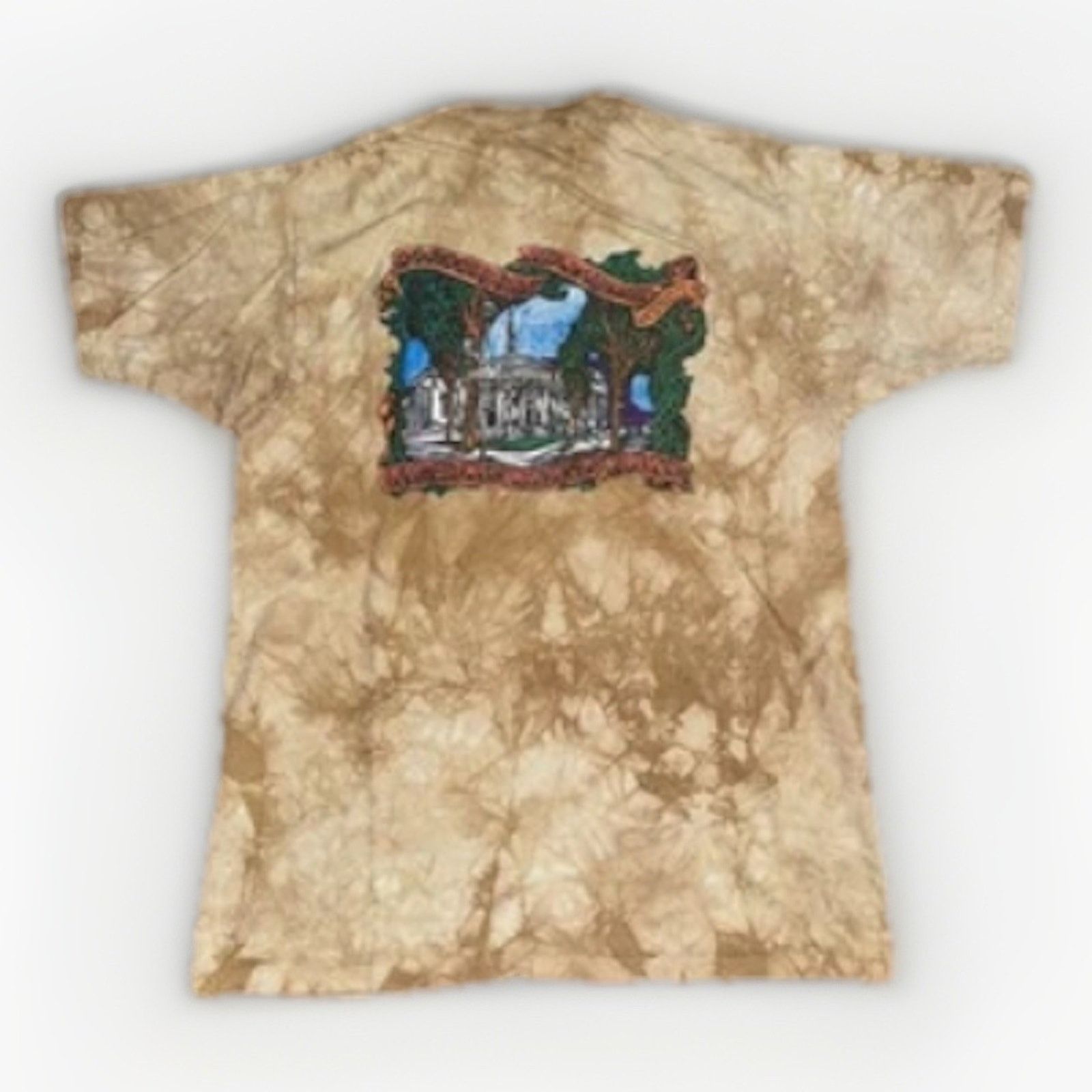 Band Tees × Liquid Blue × Vintage Vintage Liquid Blue Tie Dye Graphic T-Shirt Brown M 20x27 Size US M / EU 48-50 / 2 - 1 Thumbnail