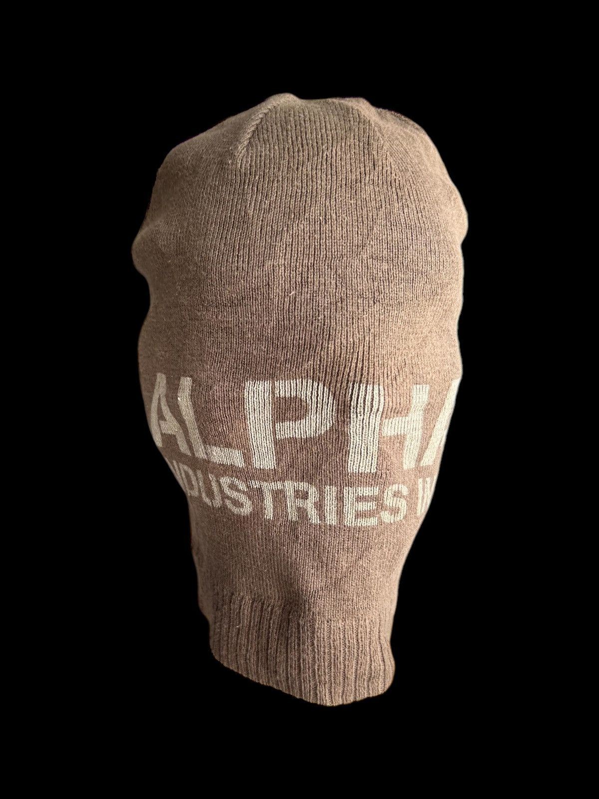 Japanese Brand × Kapital × Vintage Sunfaded Alpha Industrie inc Vintage Beanie Hats Rare ☠️☠️ Size ONE SIZE - 1 Thumbnail