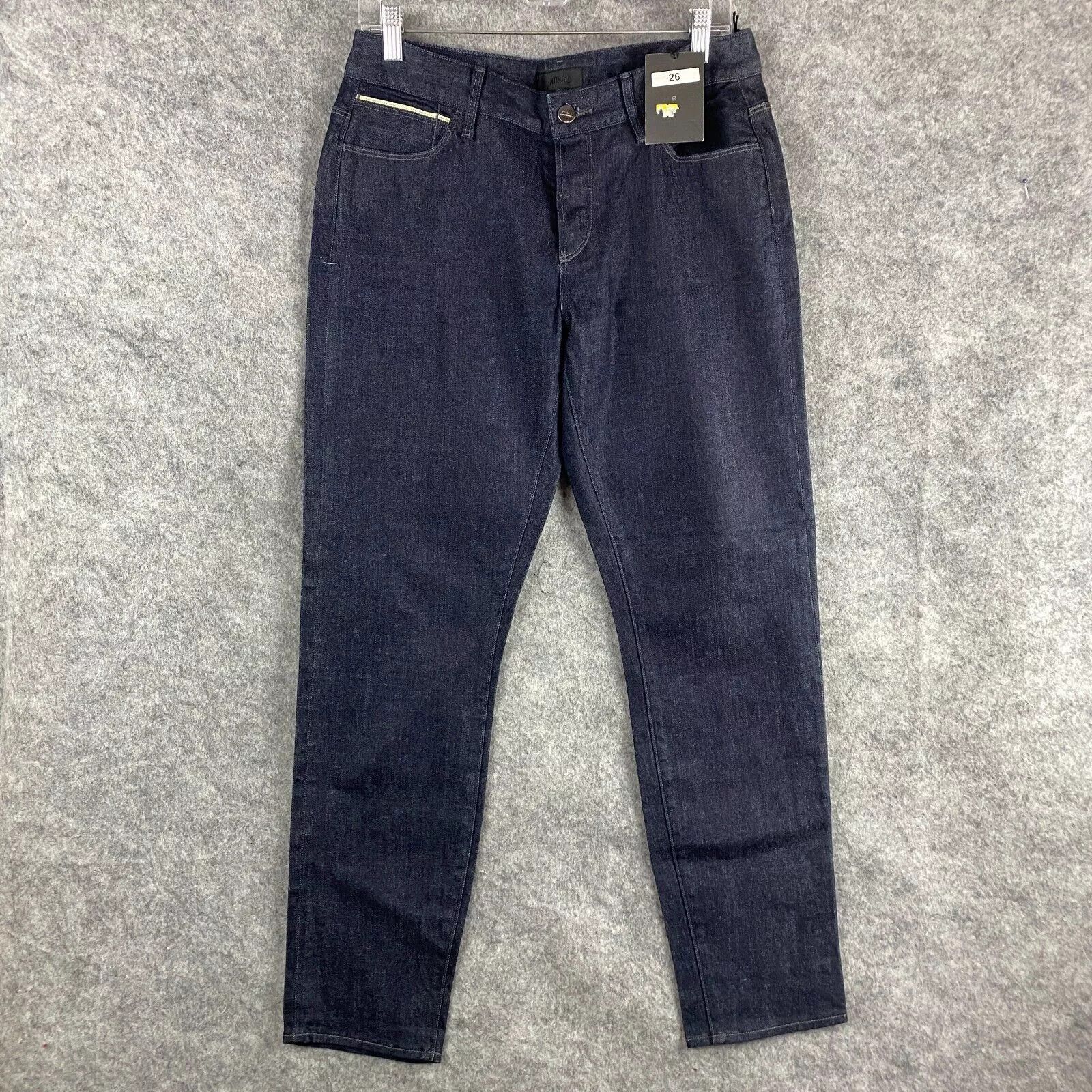 Other Koral Jeans Size 26 Cropped Relaxed Skinny Women's Denim NWT Size 26" / US 2 / IT 38 - 1 Thumbnail