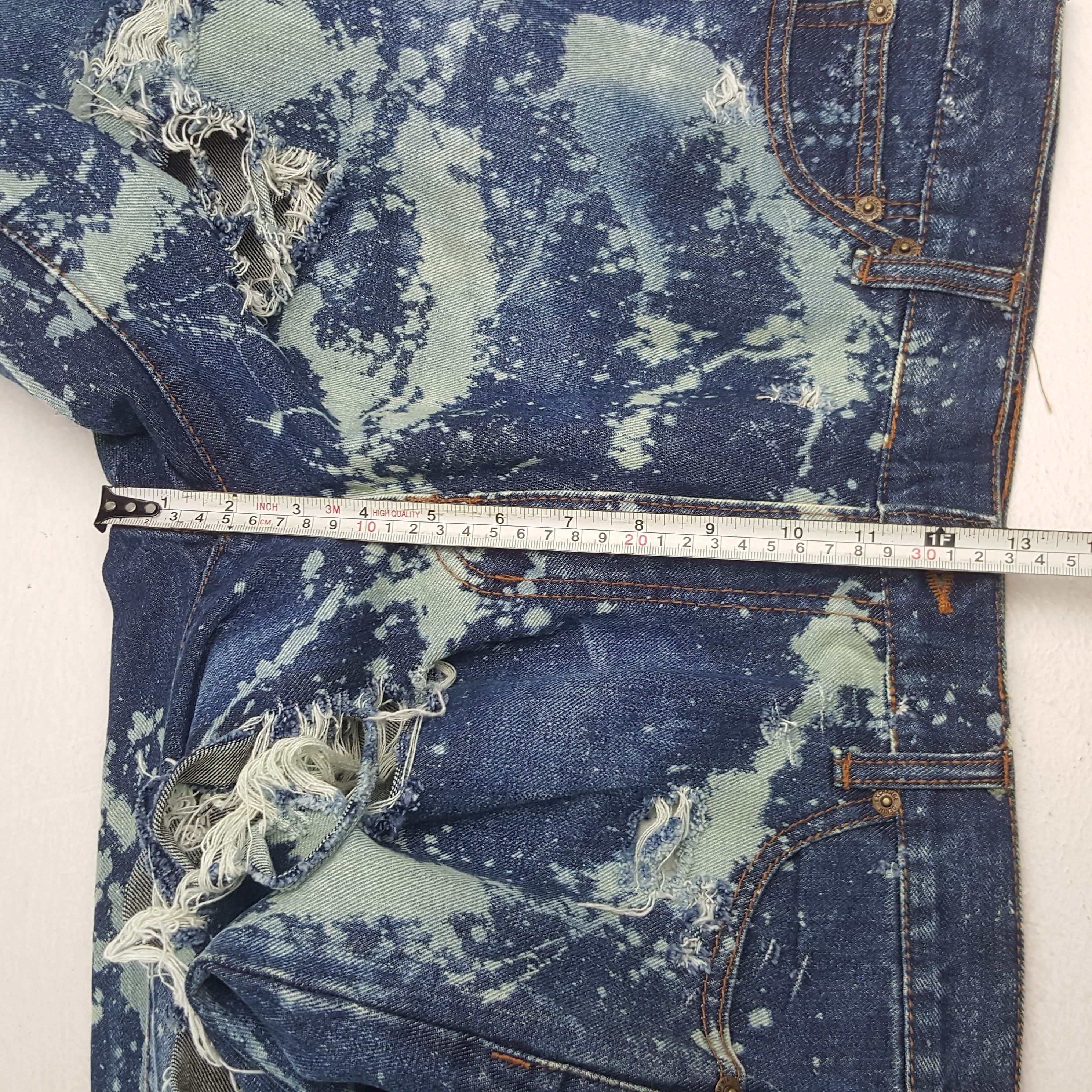 Japanese Brand × Vintage Vintage Japanese Art Acid Wash Distressed Denim Jeans Size US 32 / EU 48 - 8 Thumbnail