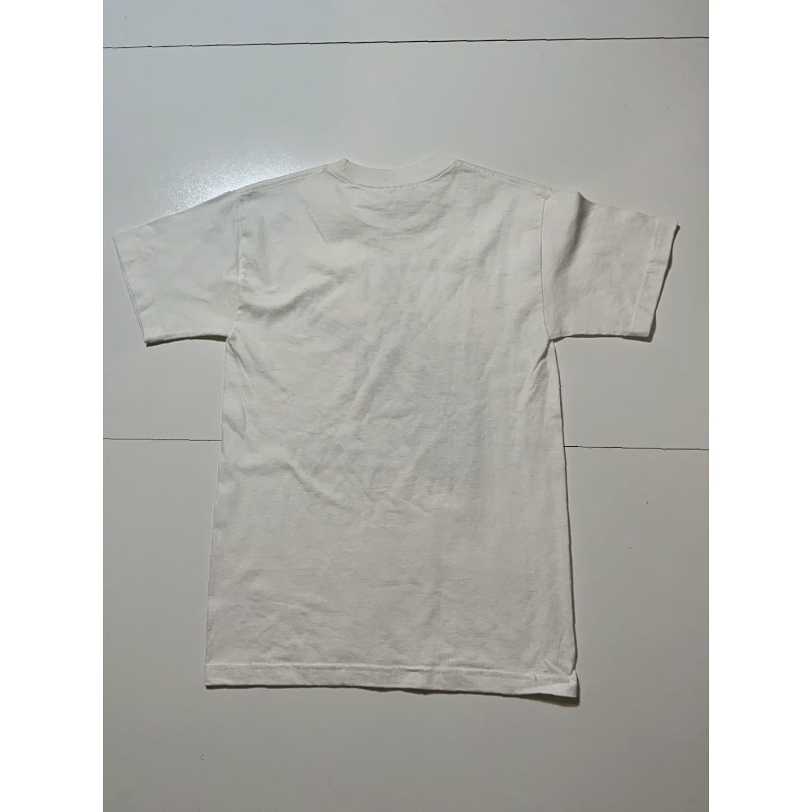 Vintage Luca Spanio I’m Always Right Even When I’m Wrong Guitar White S/S T-Shirt Sz. S Mens T-Shirt S White Lucas Guitar Mens Size US S / EU 44-46 / 1 - 2 Thumbnail