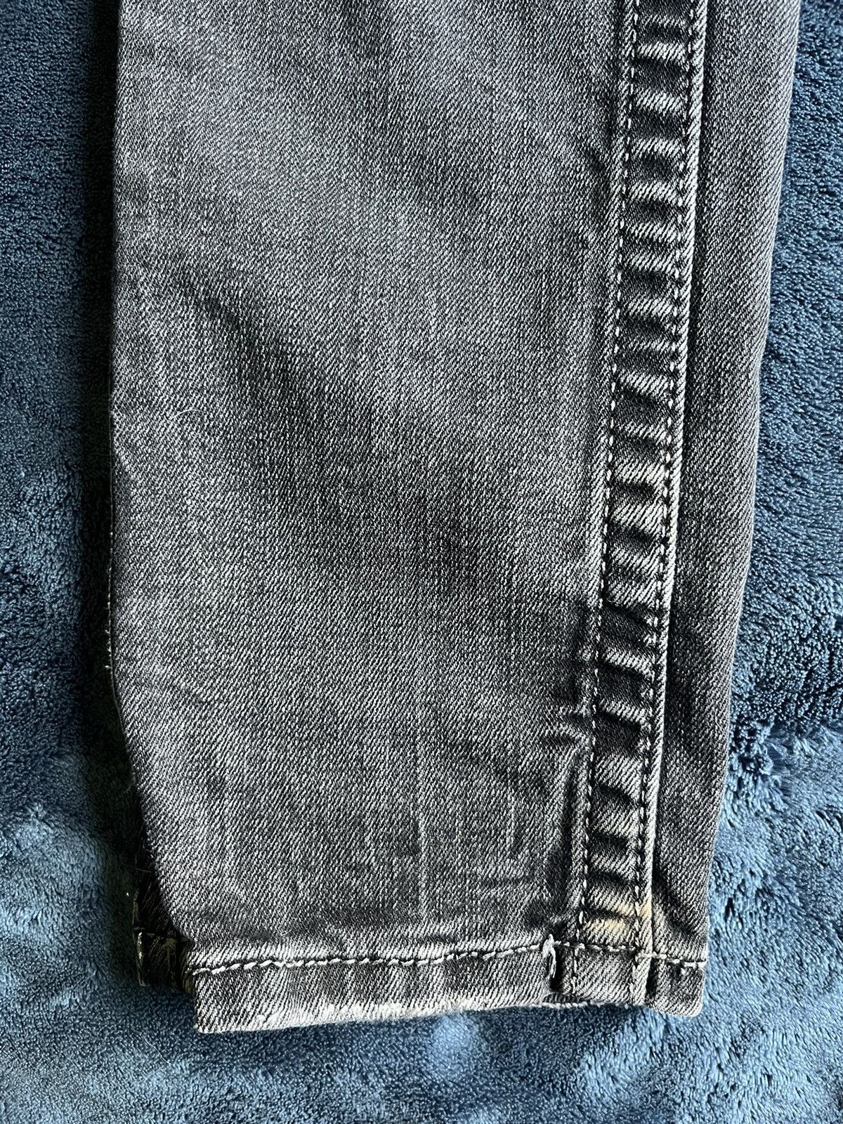 Miss Me × Vintage Y2K Miss Me Avant Garde Skinny Jeans Size 28" / US 6 / IT 42 - 10 Thumbnail
