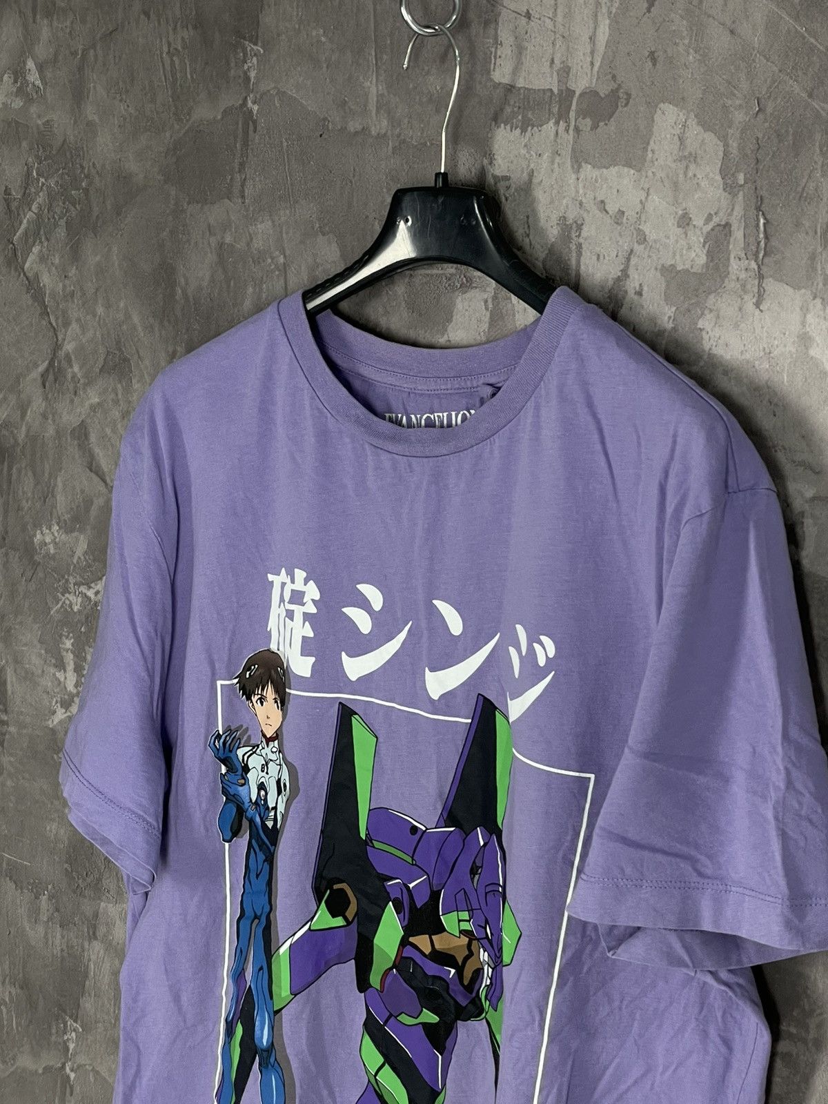Anime × Japanese Brand End Band of Neon Genesis Evangelion Anime Tee Manga Tshirt Size US XL / EU 56 / 4 - 6 Thumbnail