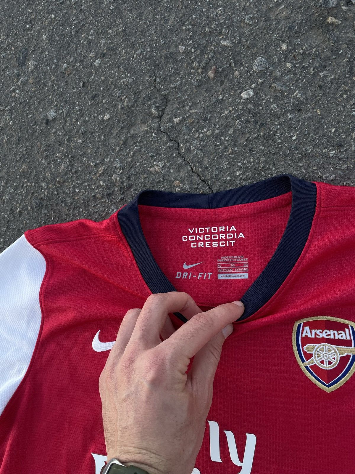 Nike FC Arsenal London 2012/13 Soccer Jersey Football Blokecore ⚽️ Size US S / EU 44-46 / 1 - 4 Thumbnail