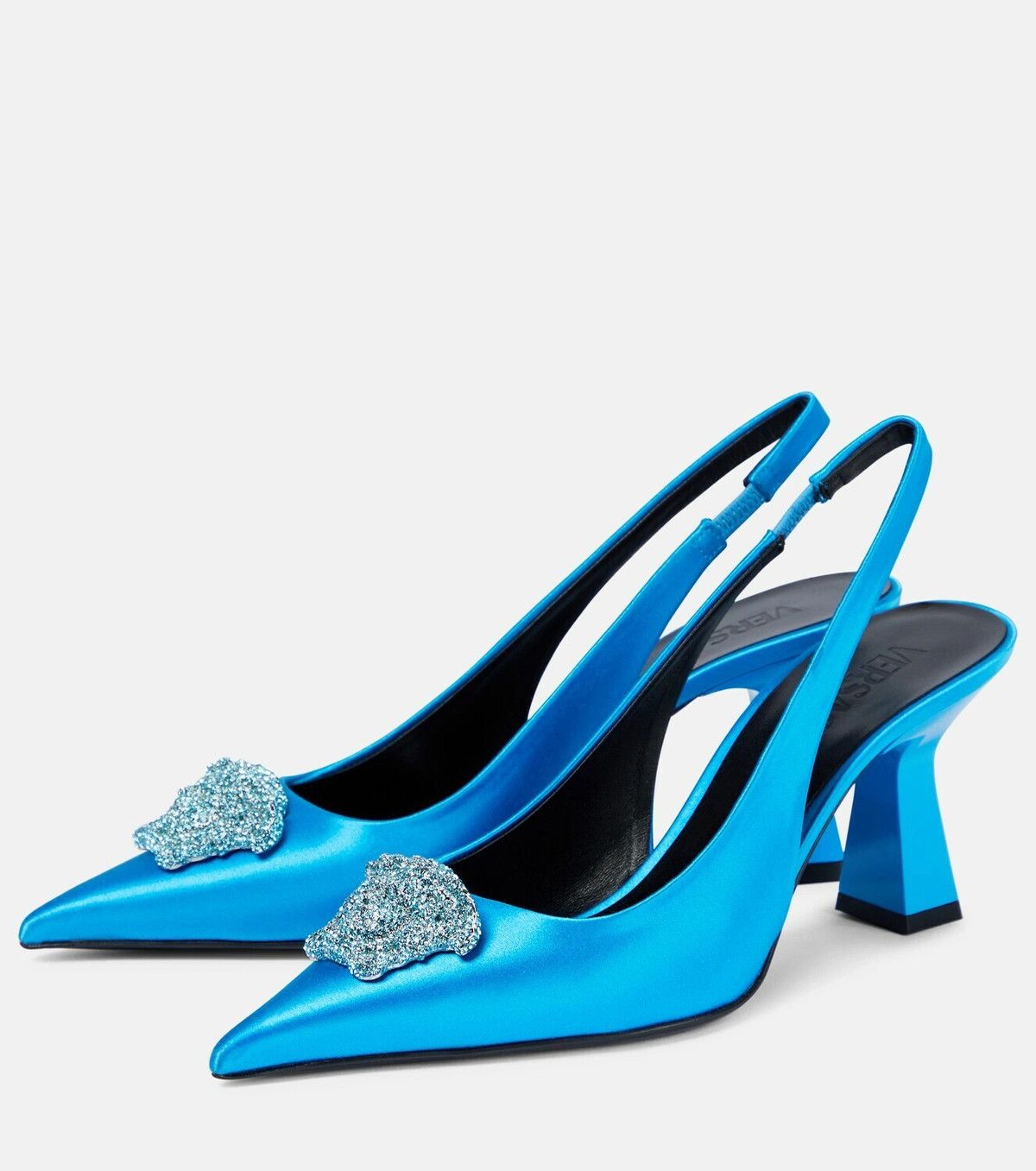 Versace o1y0226 Pumps in Blue Size US 6 / IT 36 - 3 Thumbnail