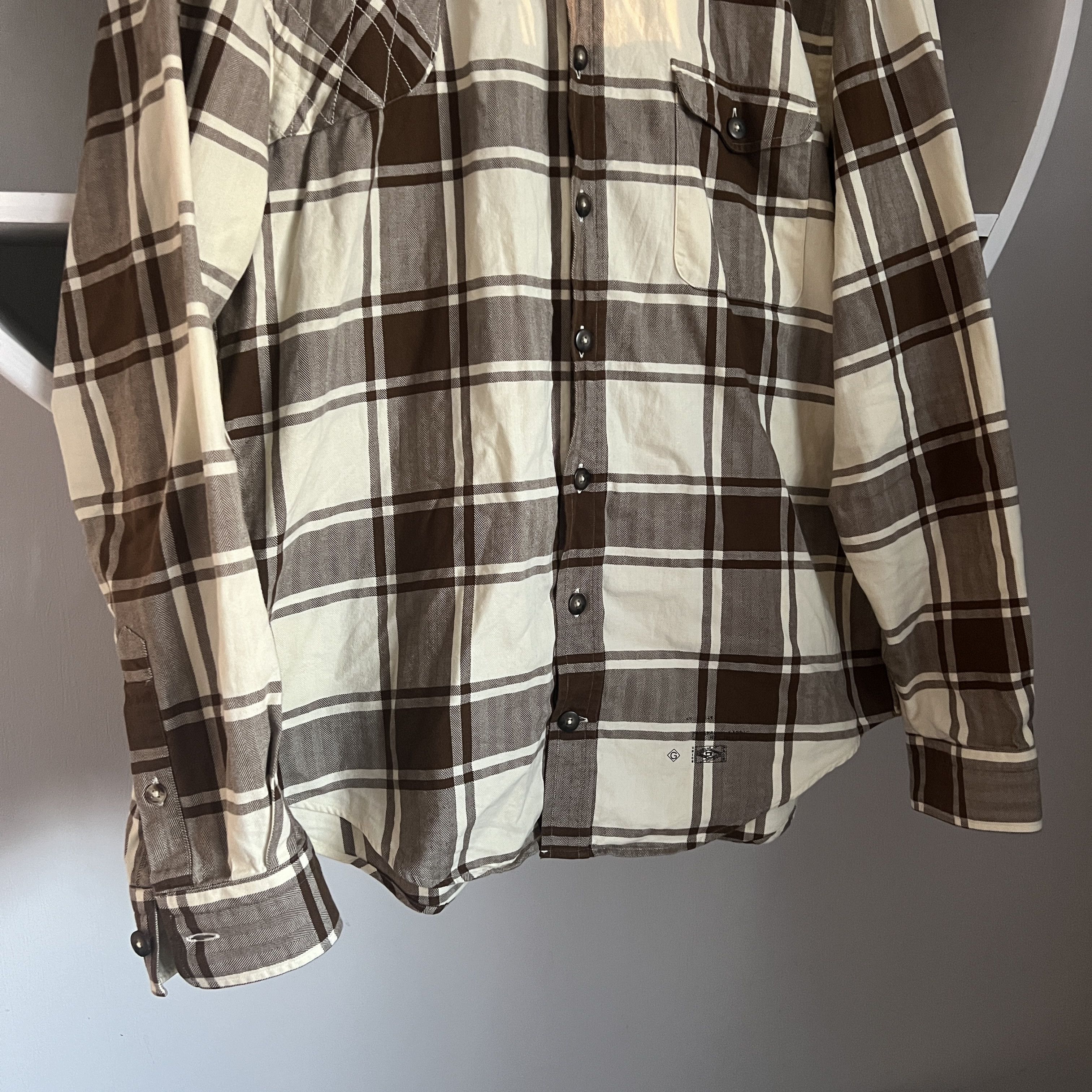 Gant Men's GANT RUGGER THE HUNTER Check RARE Cotton Shirt Size XL Size US XL / EU 56 / 4 - 6 Thumbnail