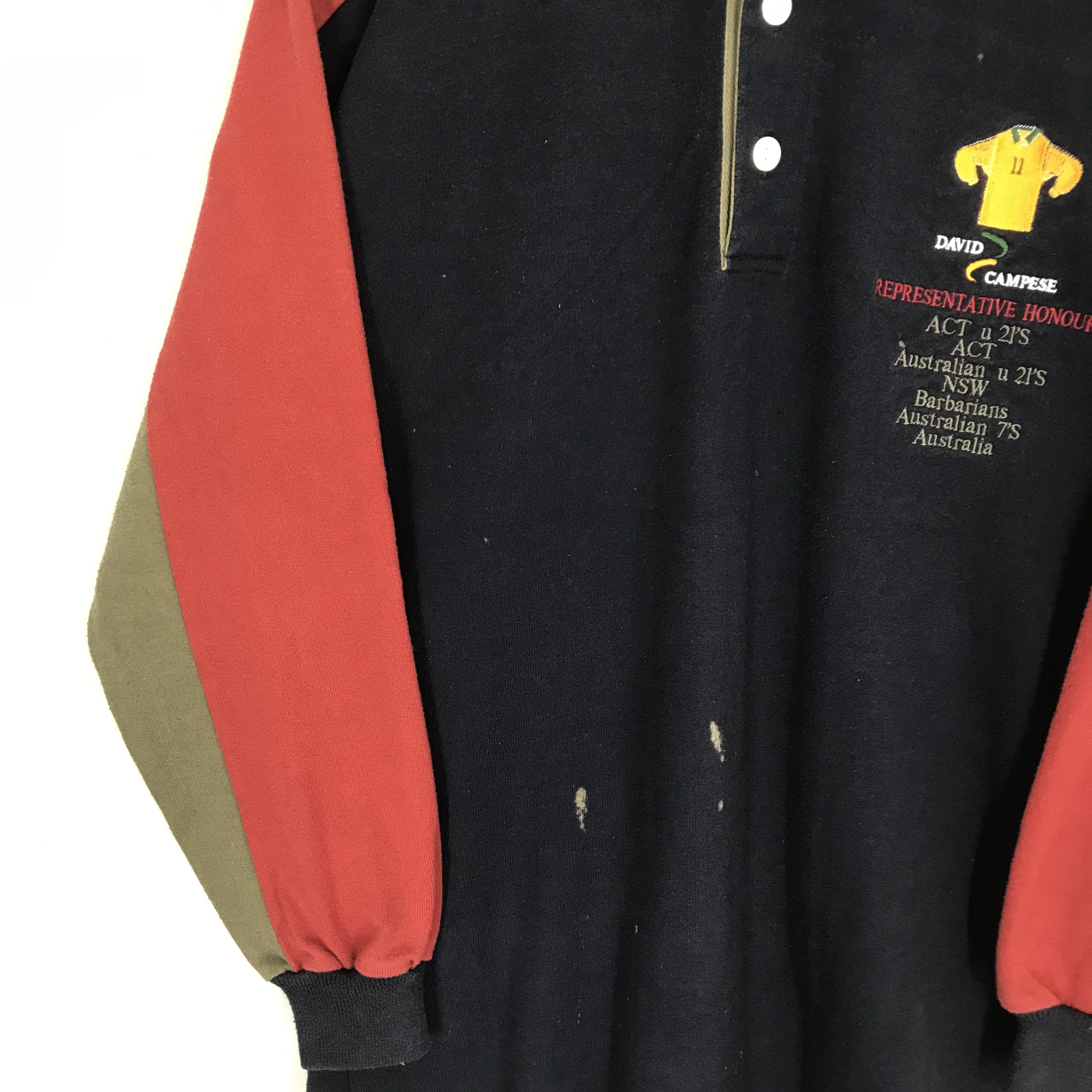 Canterbury of New Zealand Vintage Canterbury Australian Pro Player David Campase Polo Size US M / EU 48-50 / 2 - 6 Thumbnail