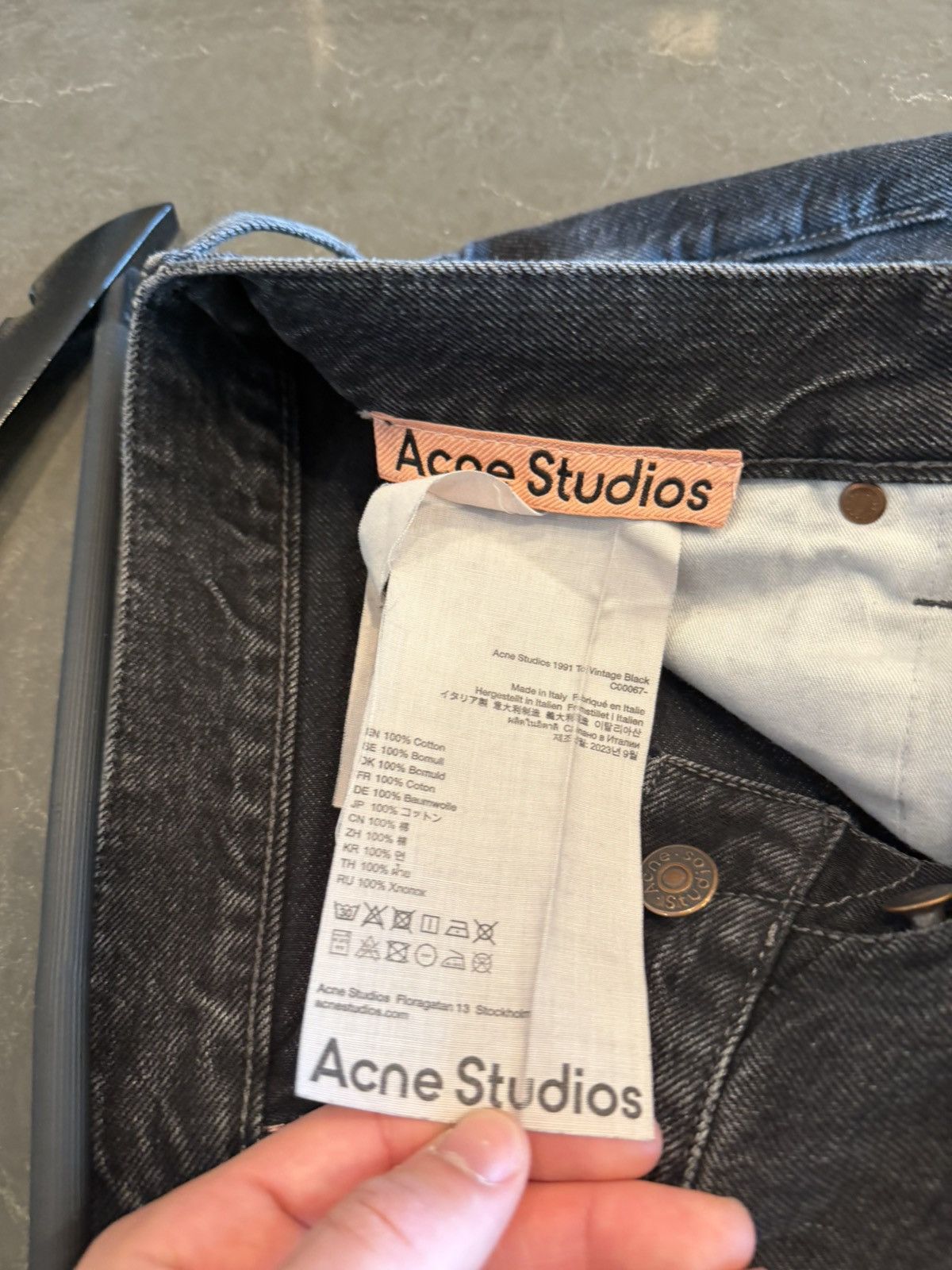 Acne Studios Acne Studios loose fit Jeans 1991 Size US 31 - 8 Thumbnail