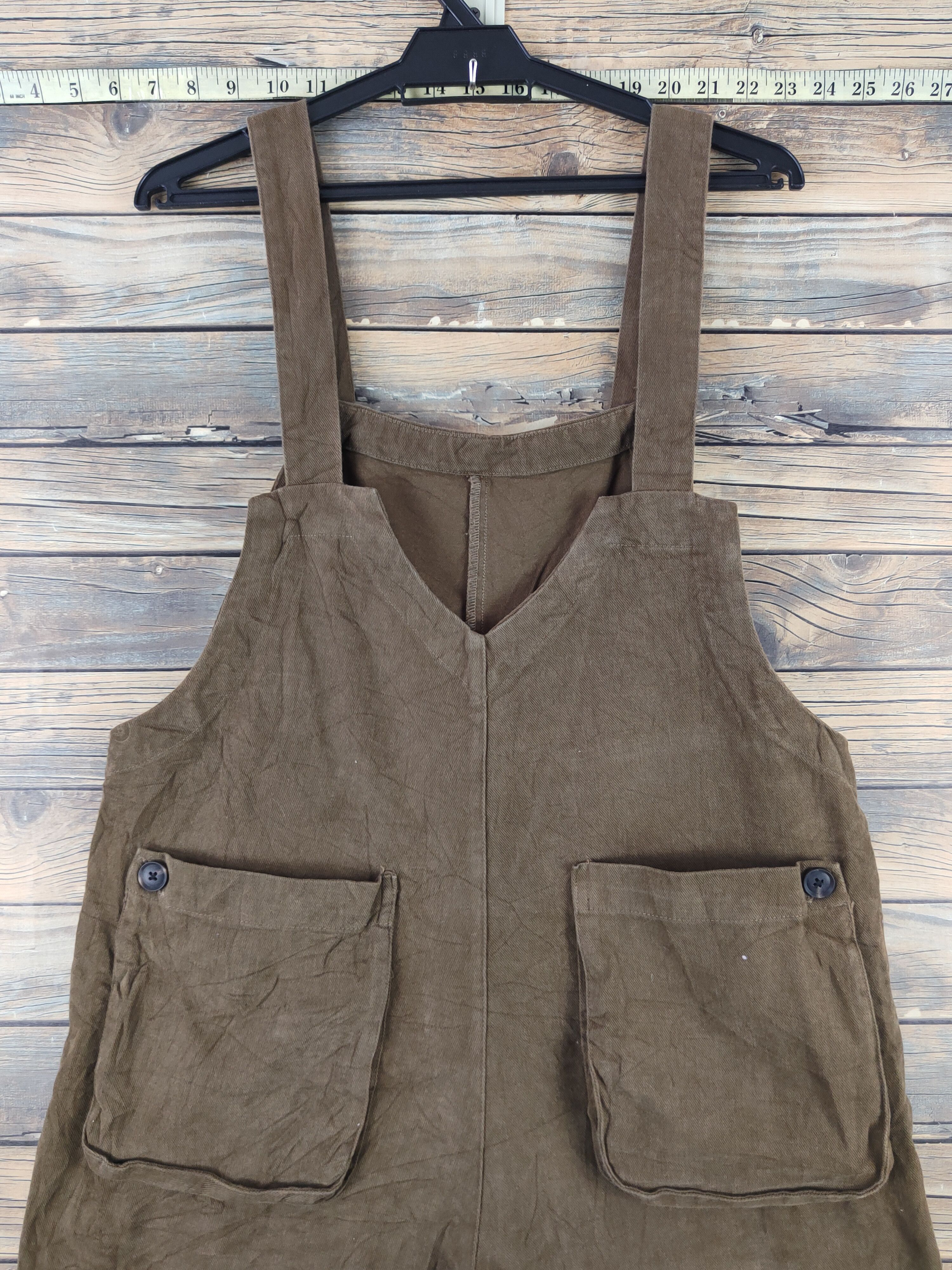 Other Japanese Brand Brown Overall Jumpsuits Size 38" / US 16 / IT 52 - 11 Thumbnail