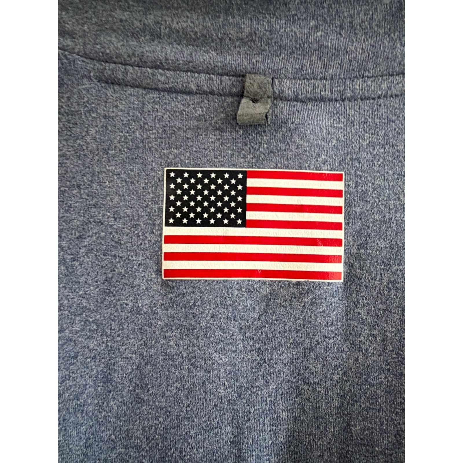 Nike Official Nike USA Running Men's Med BlueGray Dri-Fit QtrZip Size US M / EU 48-50 / 2 - 7 Thumbnail