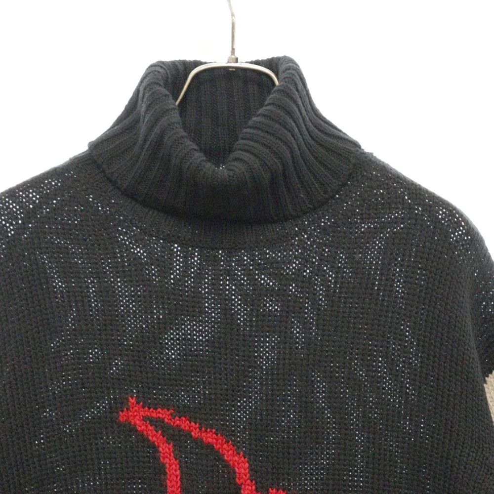 Yohji Yamamoto Yohji Yamamoto POUR HOMME 22AW CHERRY AND BONES KNIT Size US L / EU 52-54 / 3 - 3 Thumbnail