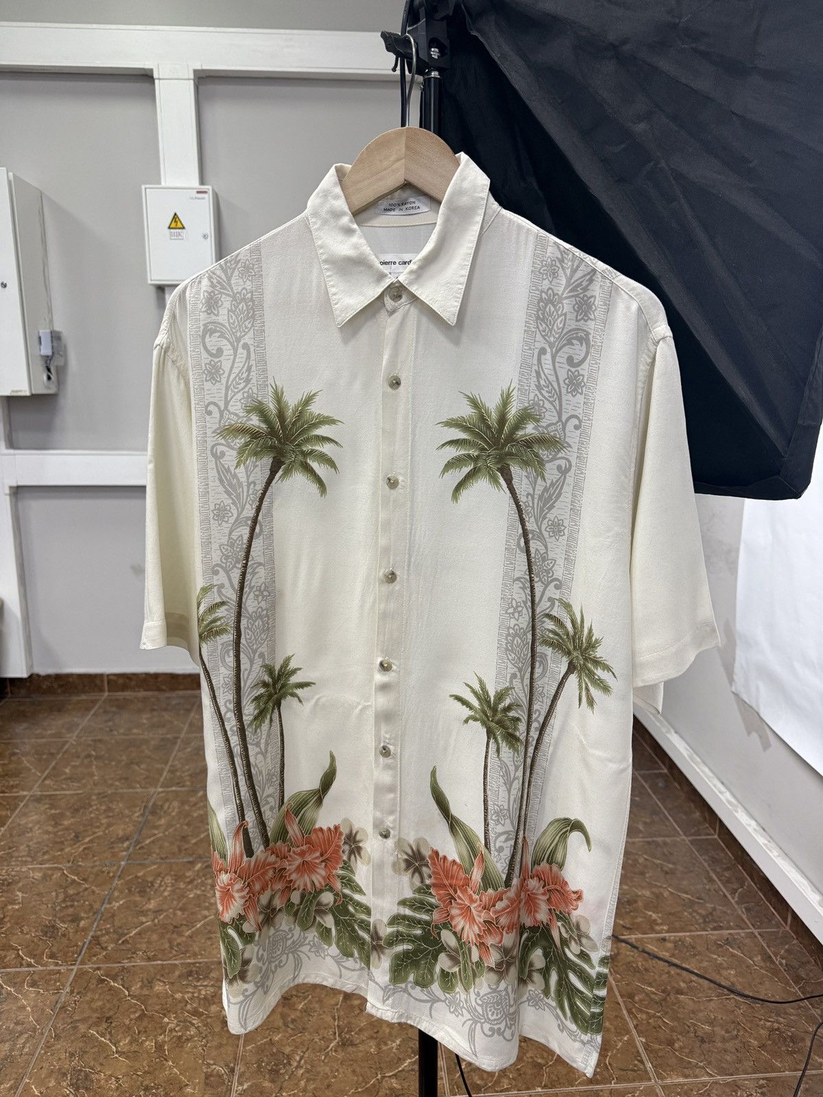 Pierre Cardin 🌺 🇫🇷 Vintage 90s Pierre Cardin Hawaiian Shirt Rare Retro Y2K Size US M / EU 48-50 / 2 - 1 Thumbnail