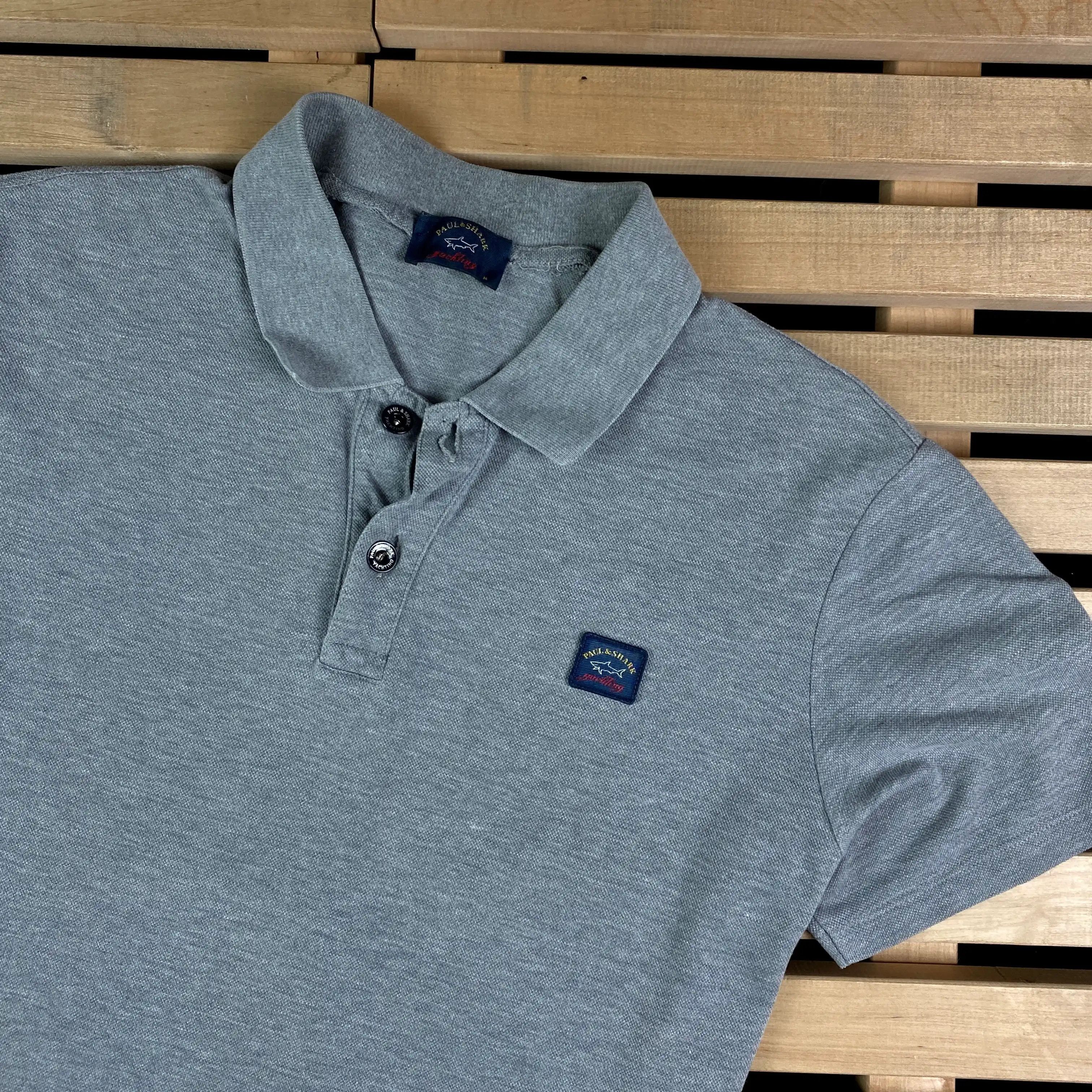 Paul & Shark Mens Polo T Shirt Paul Shark Size M Size US M / EU 48-50 / 2 - 2 Thumbnail