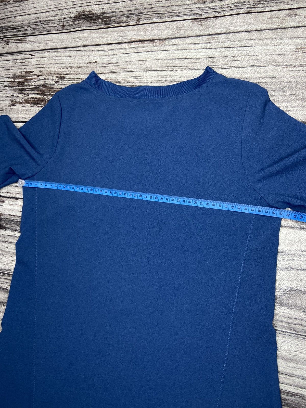 Hussein Chalayan Hussein Chalayan Minimalist Paneled Tee Cobalt Blue Size US M / EU 48-50 / 2 - 7 Thumbnail