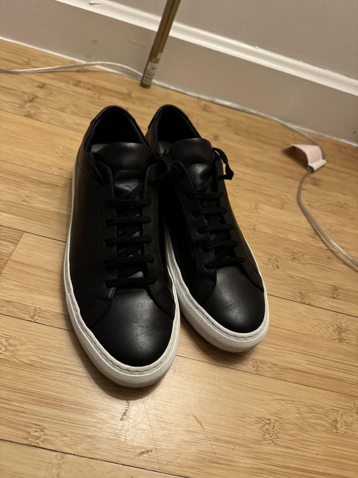Common Projects Common Projects Achilles Low - black/white size 43 Size US 10 / EU 43 - 2 Thumbnail