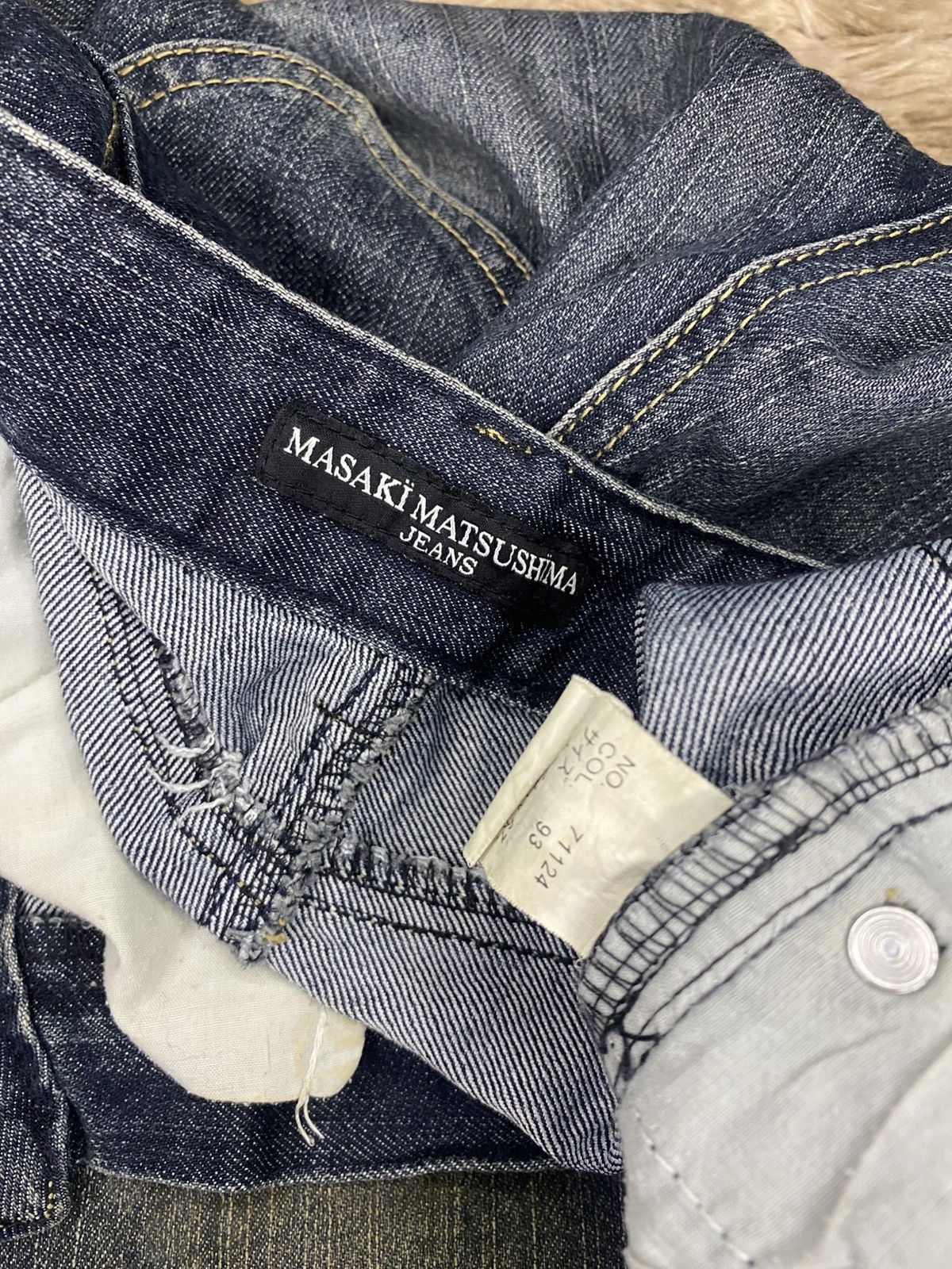 Masaki Matsushima Archive Masaki Matsushima baggy denim Size US 32 / EU 48 - 4 Thumbnail
