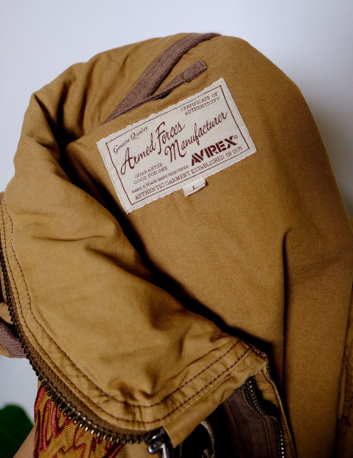 Avirex × Vintage Vintage Avirex M65 patch military jacket Size US L / EU 52-54 / 3 - 12 Thumbnail