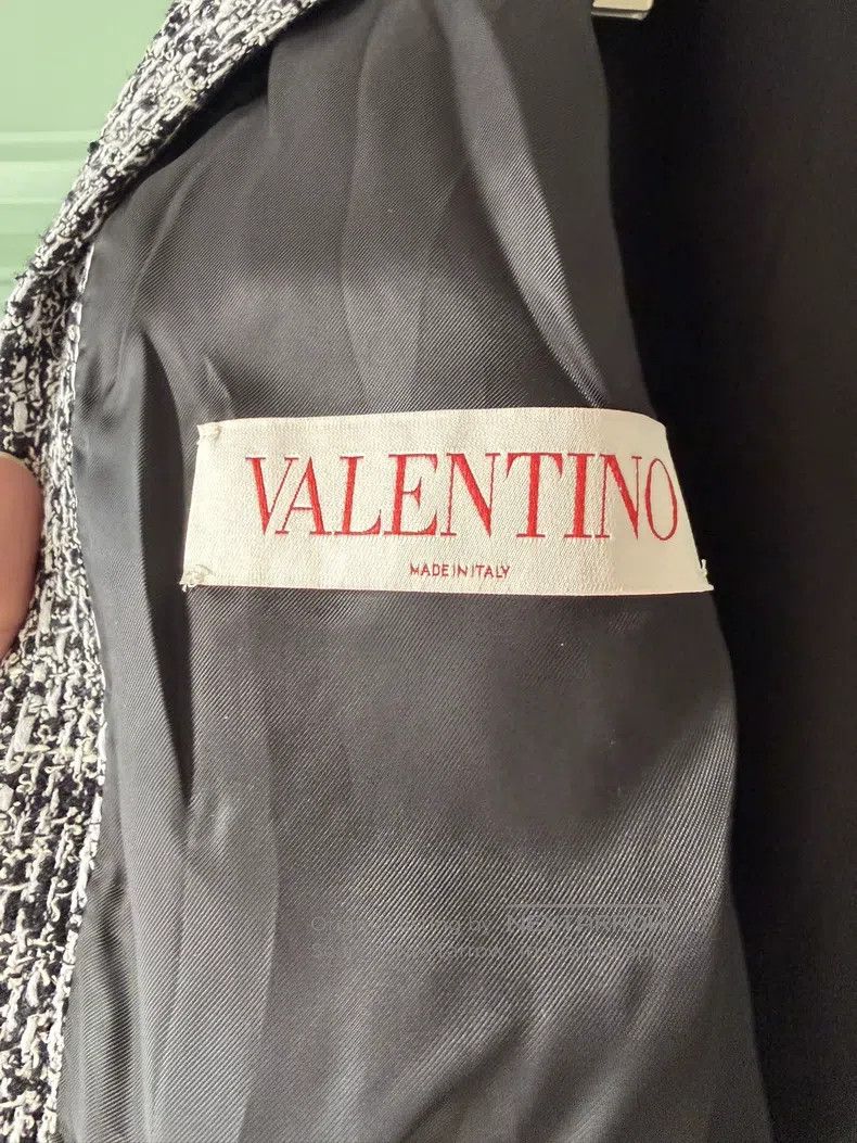 Valentino Valentino Tweed coat Size XS / US 0-2 / IT 36-38 - 3 Thumbnail